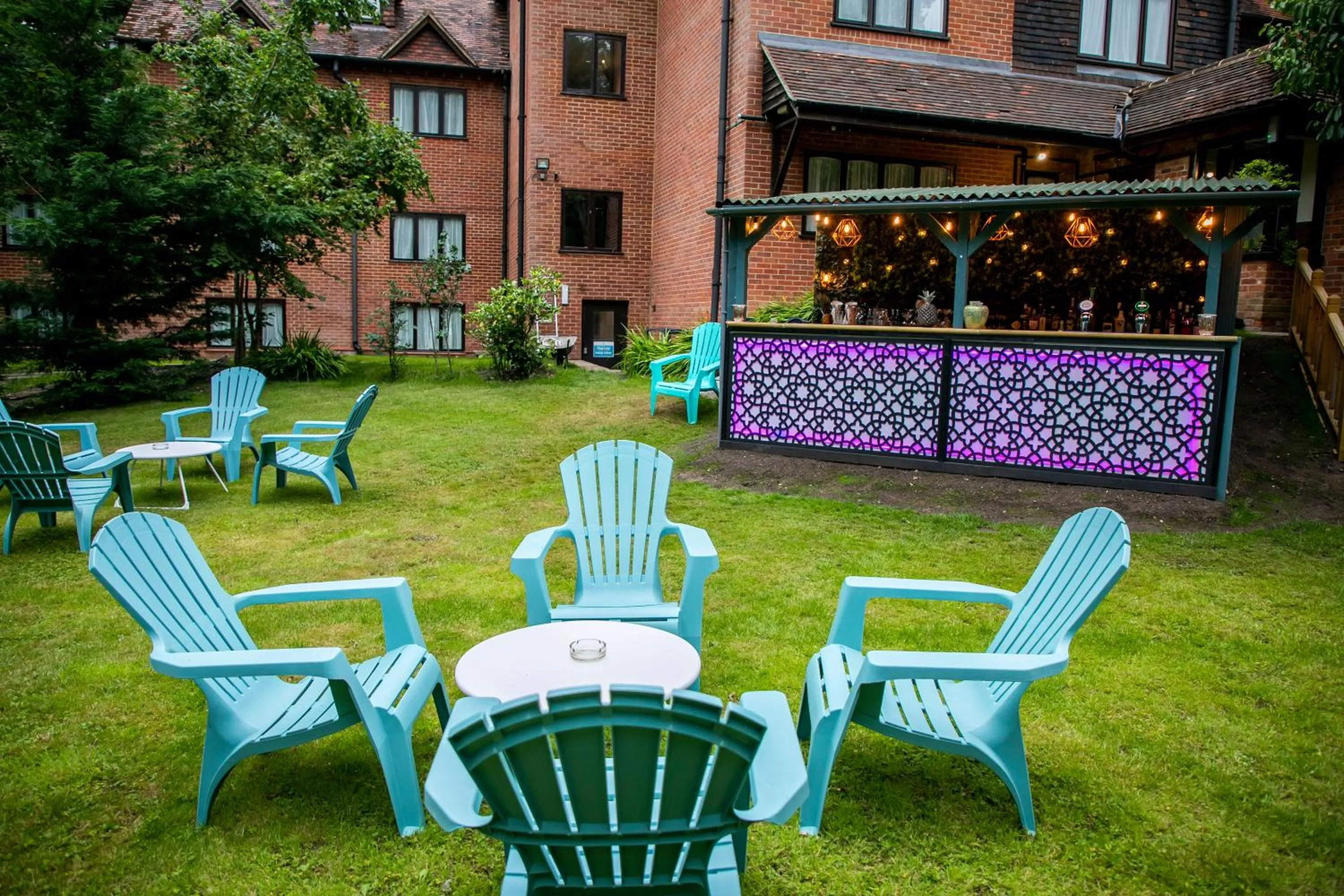 Garden in The Casa Hotel and Marco Pierre White Restaurant - Camberley West