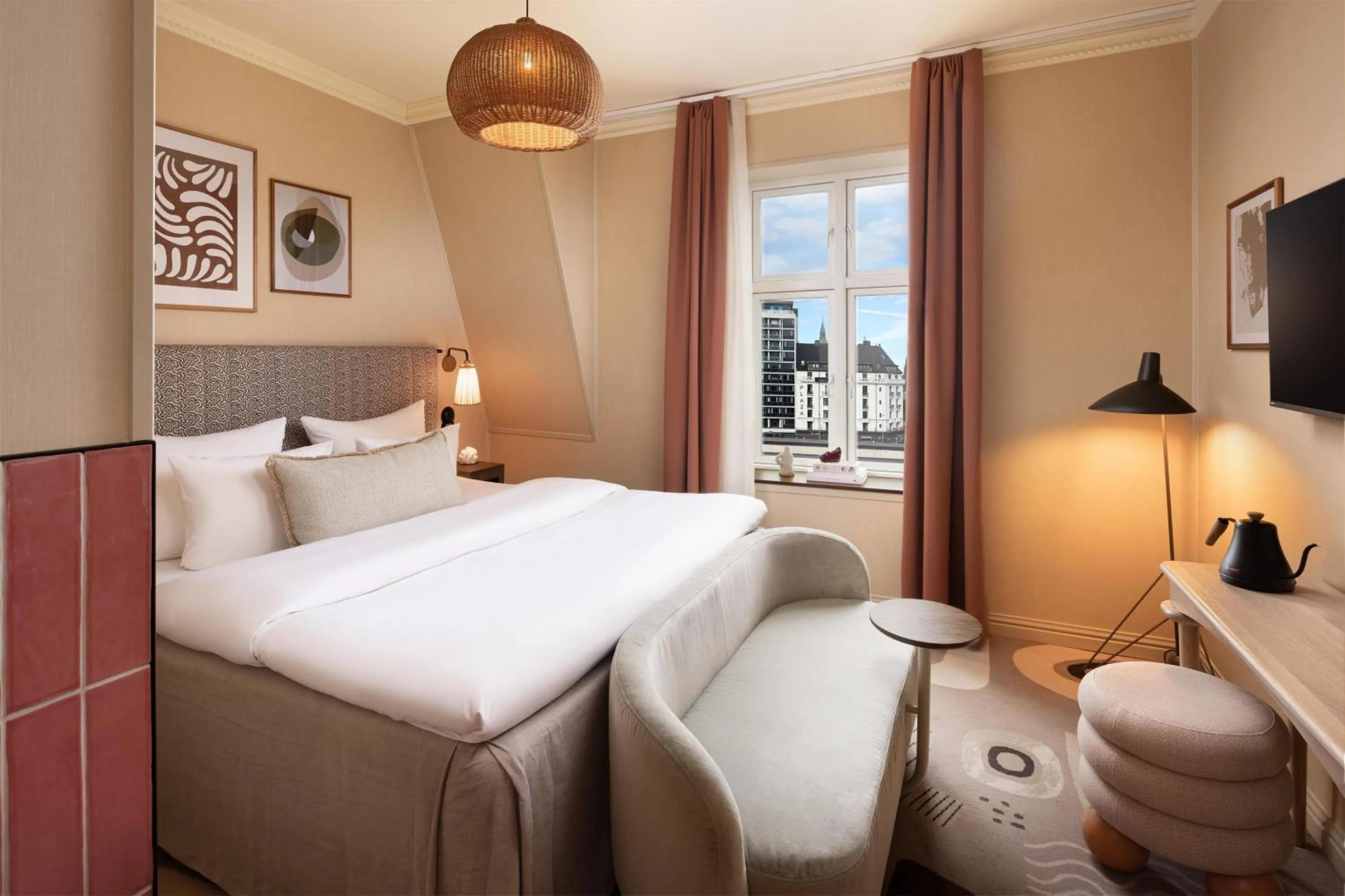 Bedroom, Bed in NH Copenhagen Grand Joanne