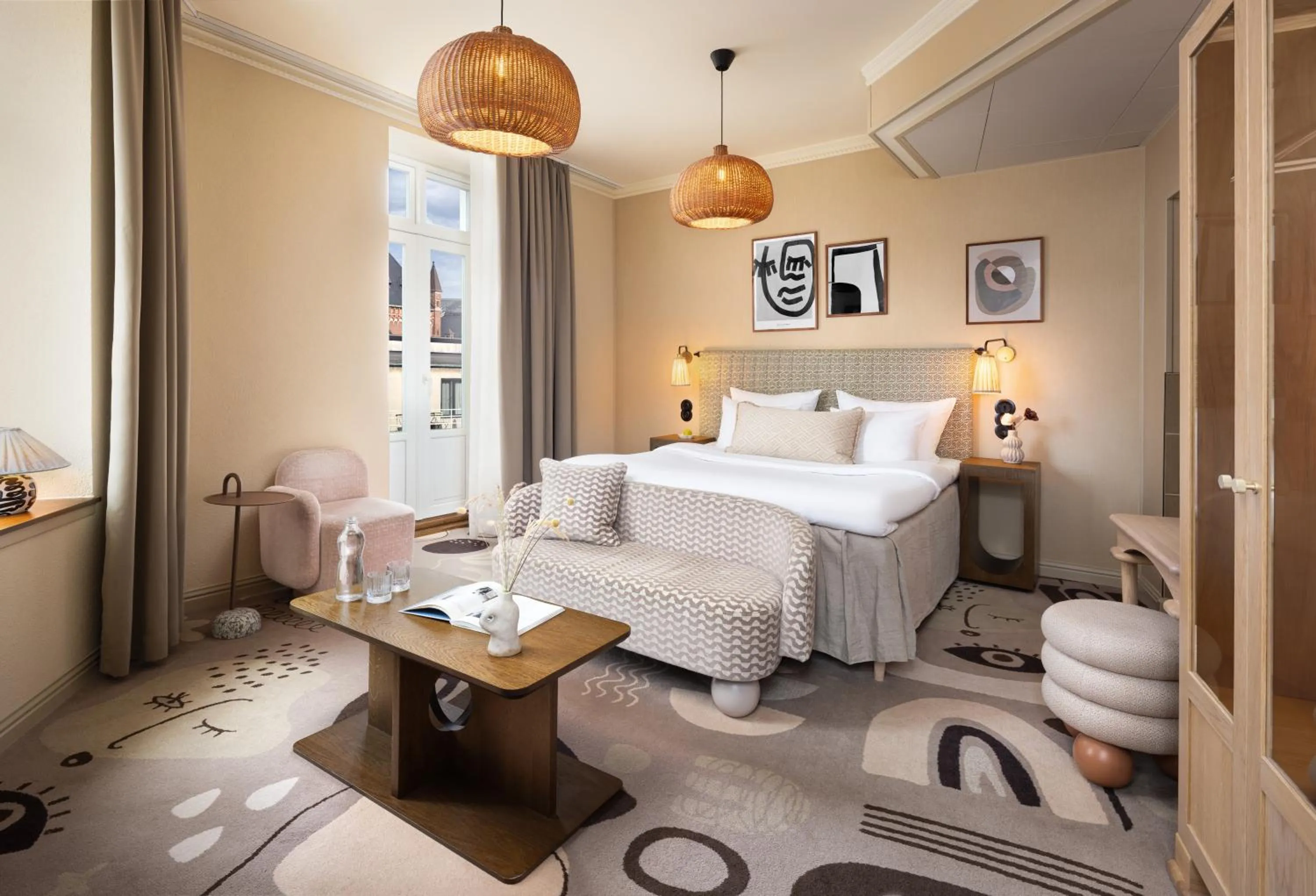 Bedroom, Bed in NH Copenhagen Grand Joanne