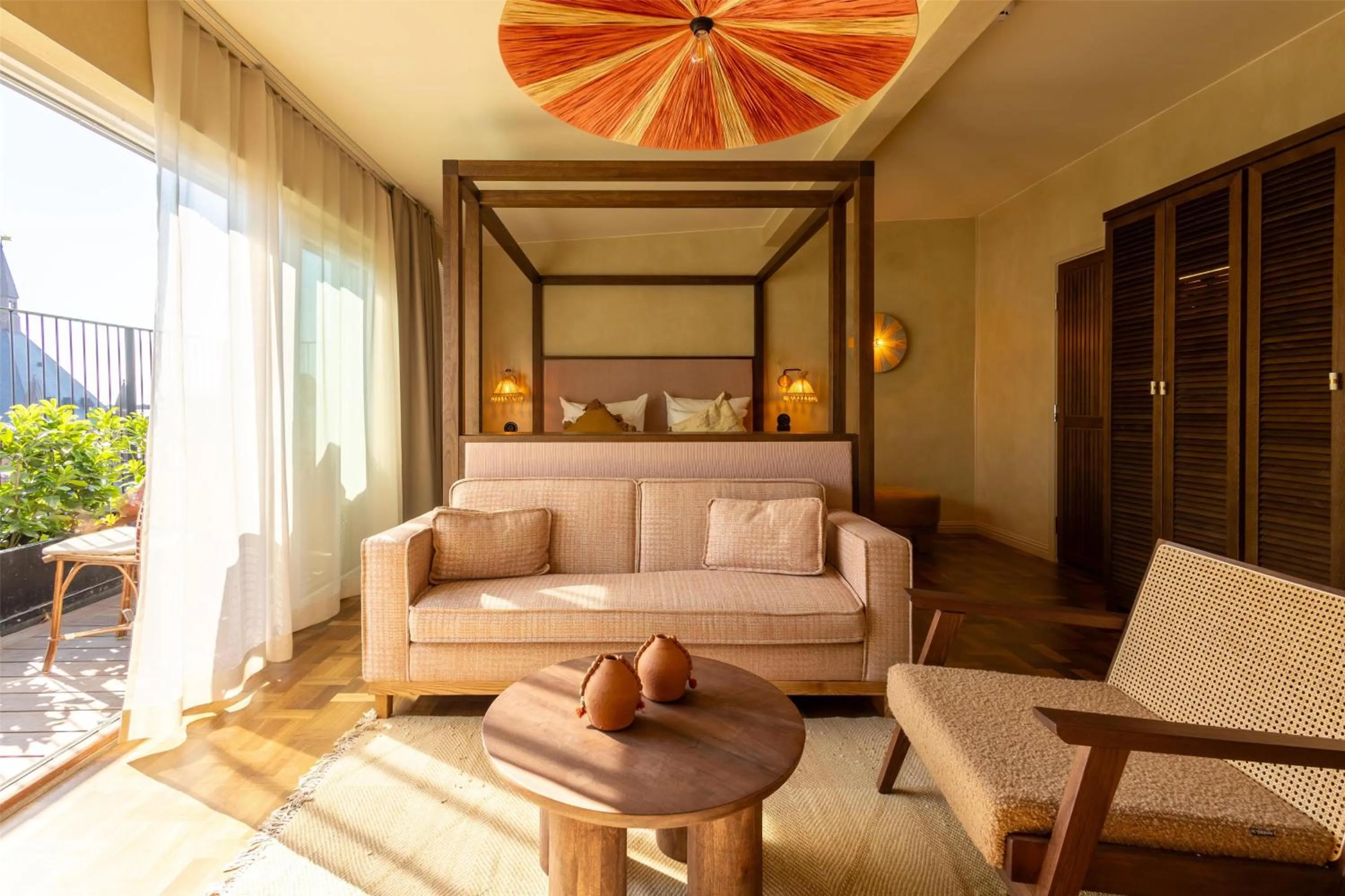 Penthouse with View and Balcony in NH Copenhagen Grand Joanne