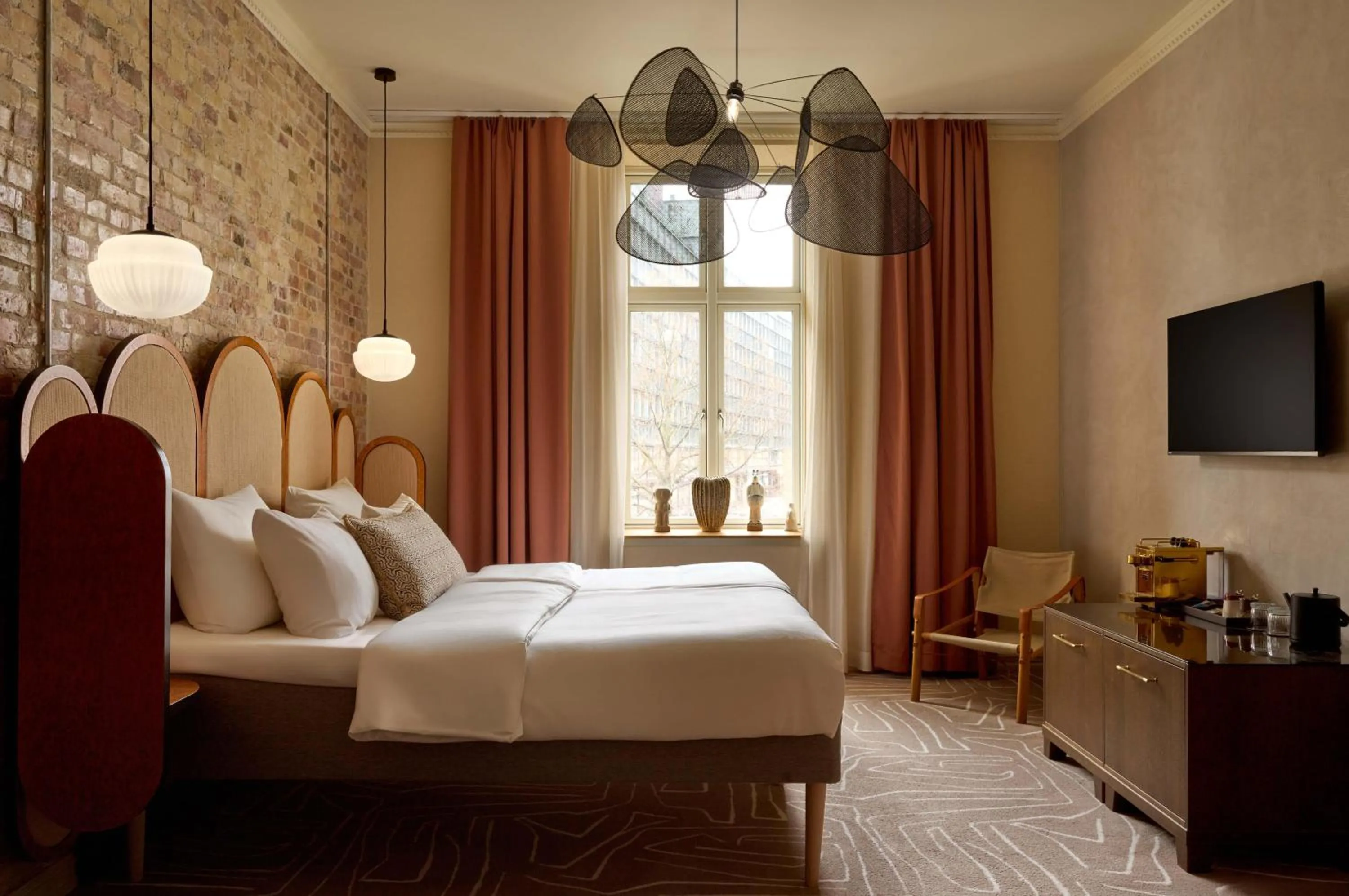 Bedroom, Bed in NH Copenhagen Grand Joanne