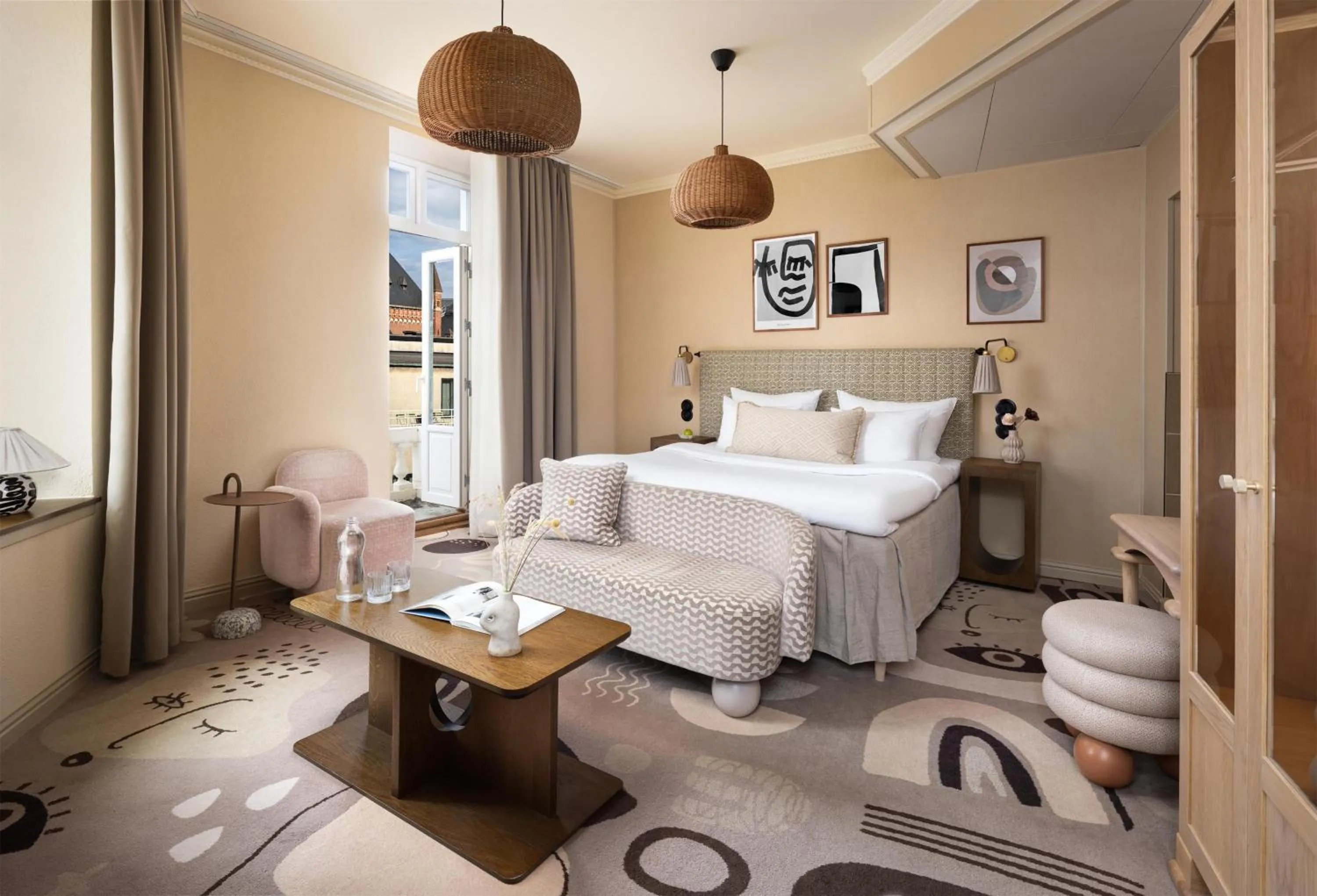 Photo of the whole room, Bed in NH Copenhagen Grand Joanne