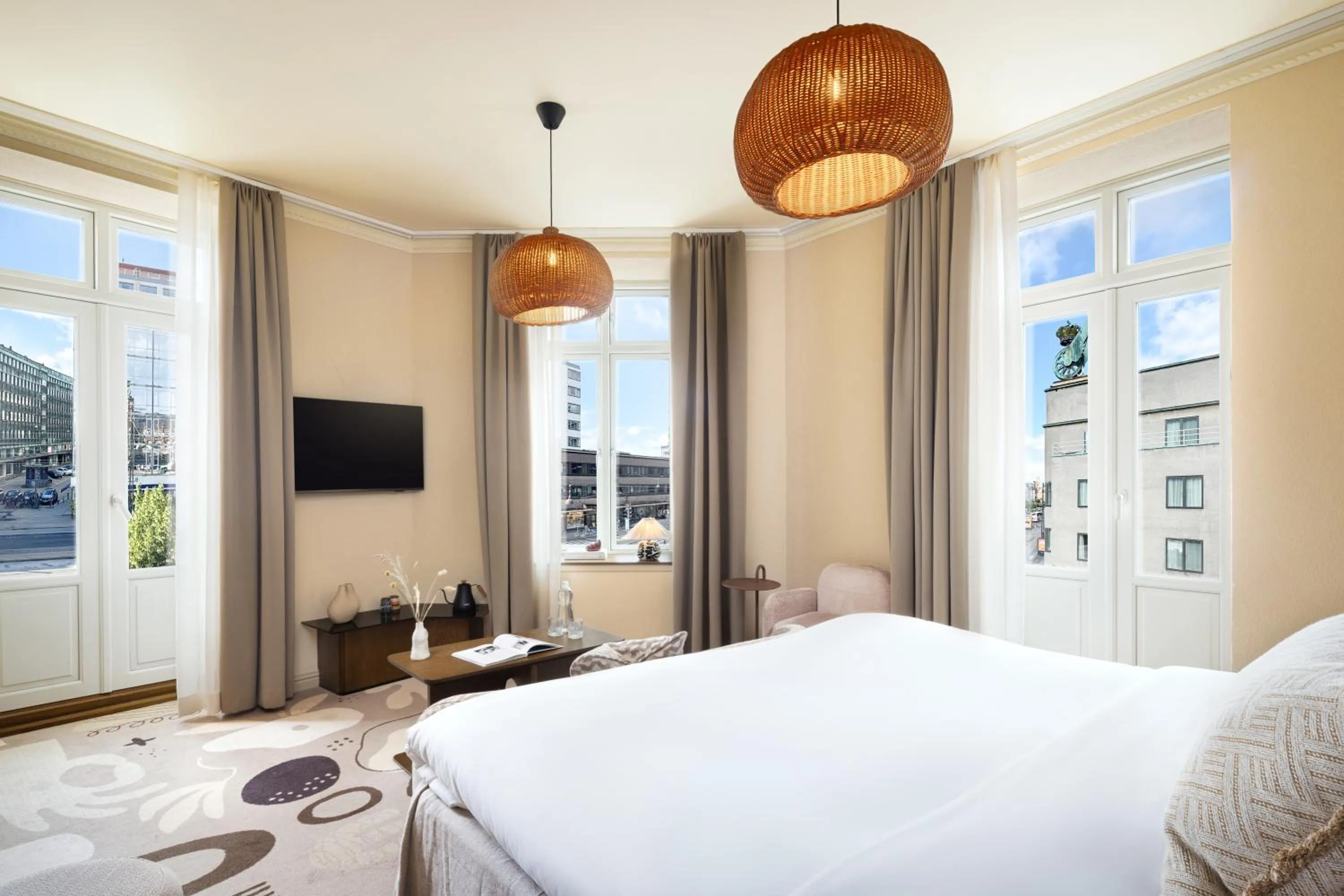 Bed in NH Copenhagen Grand Joanne