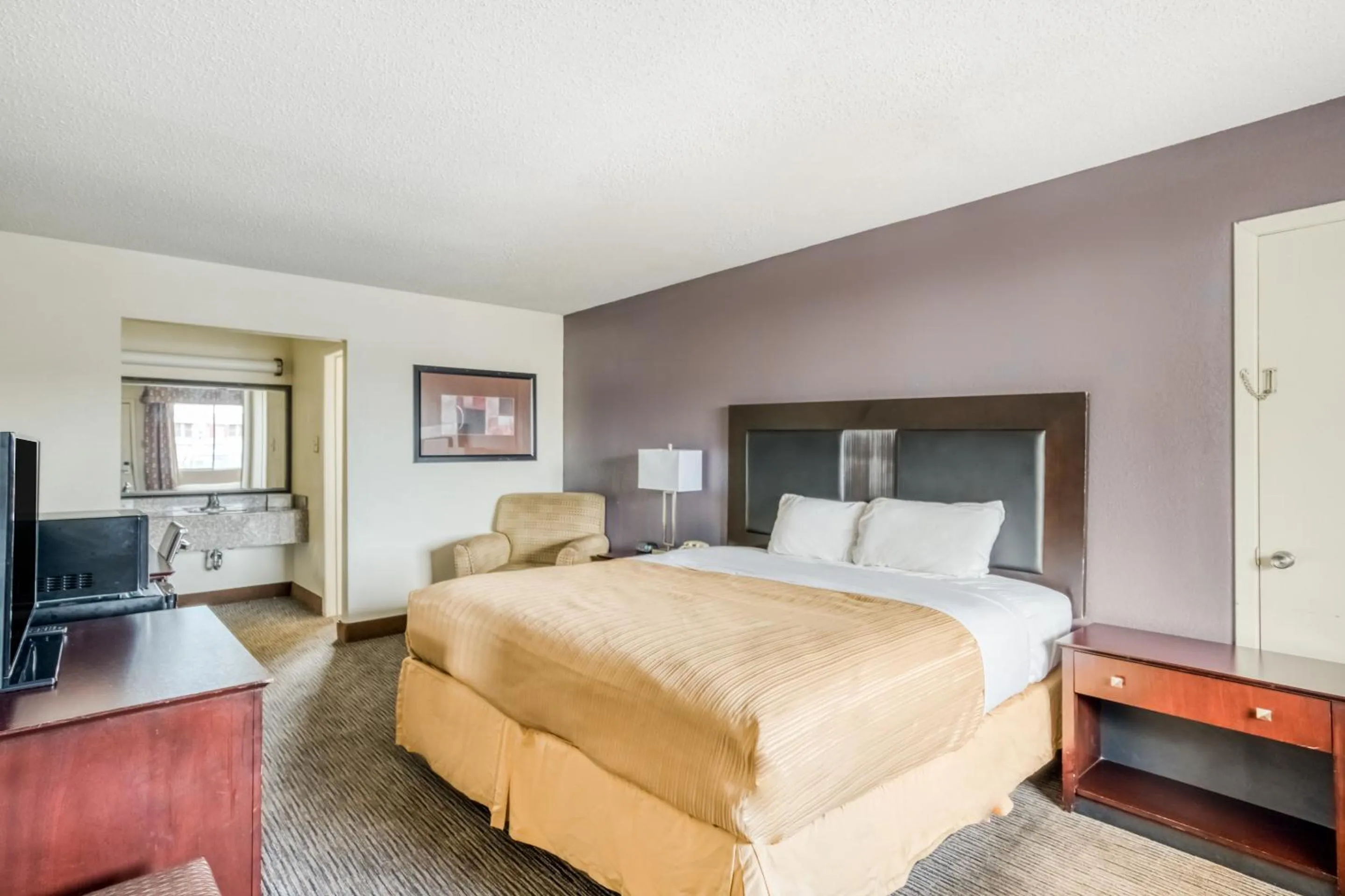 Bedroom in OYO Hotel Alexandria LA- Hwy 165