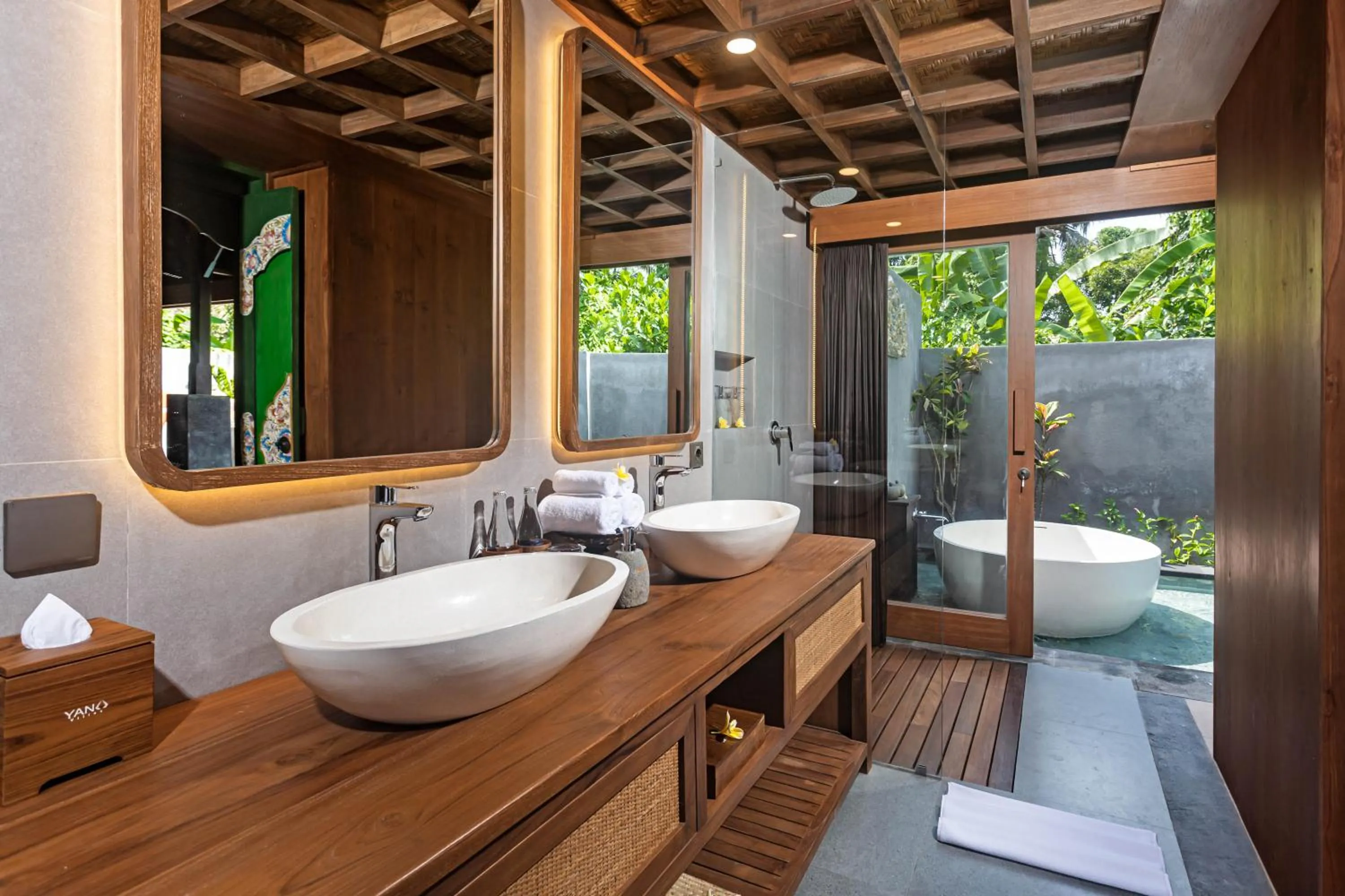 Bathroom in Yana Villas Kemenuh by GenuineHost