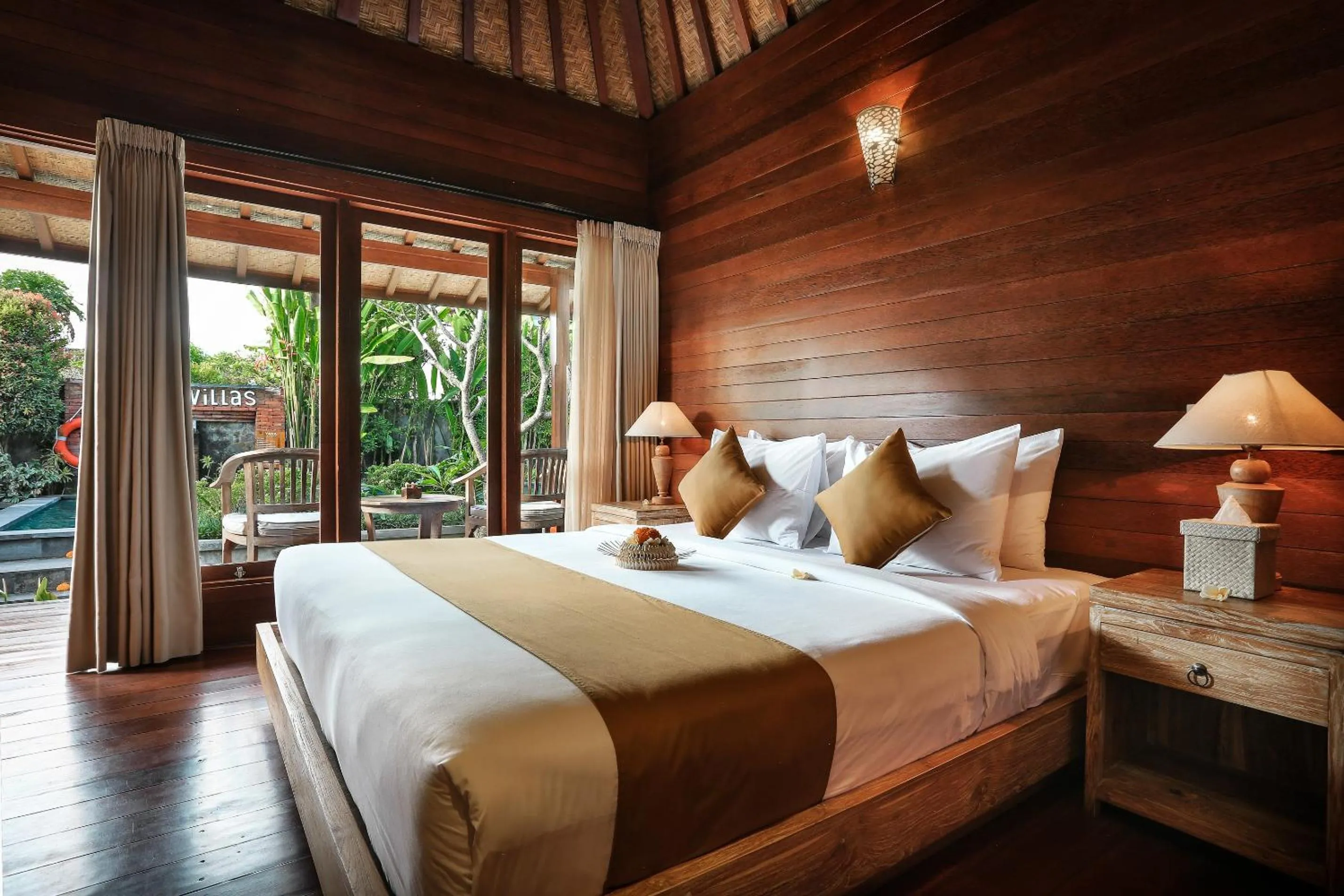 Bed in Yana Villas Kemenuh by GenuineHost