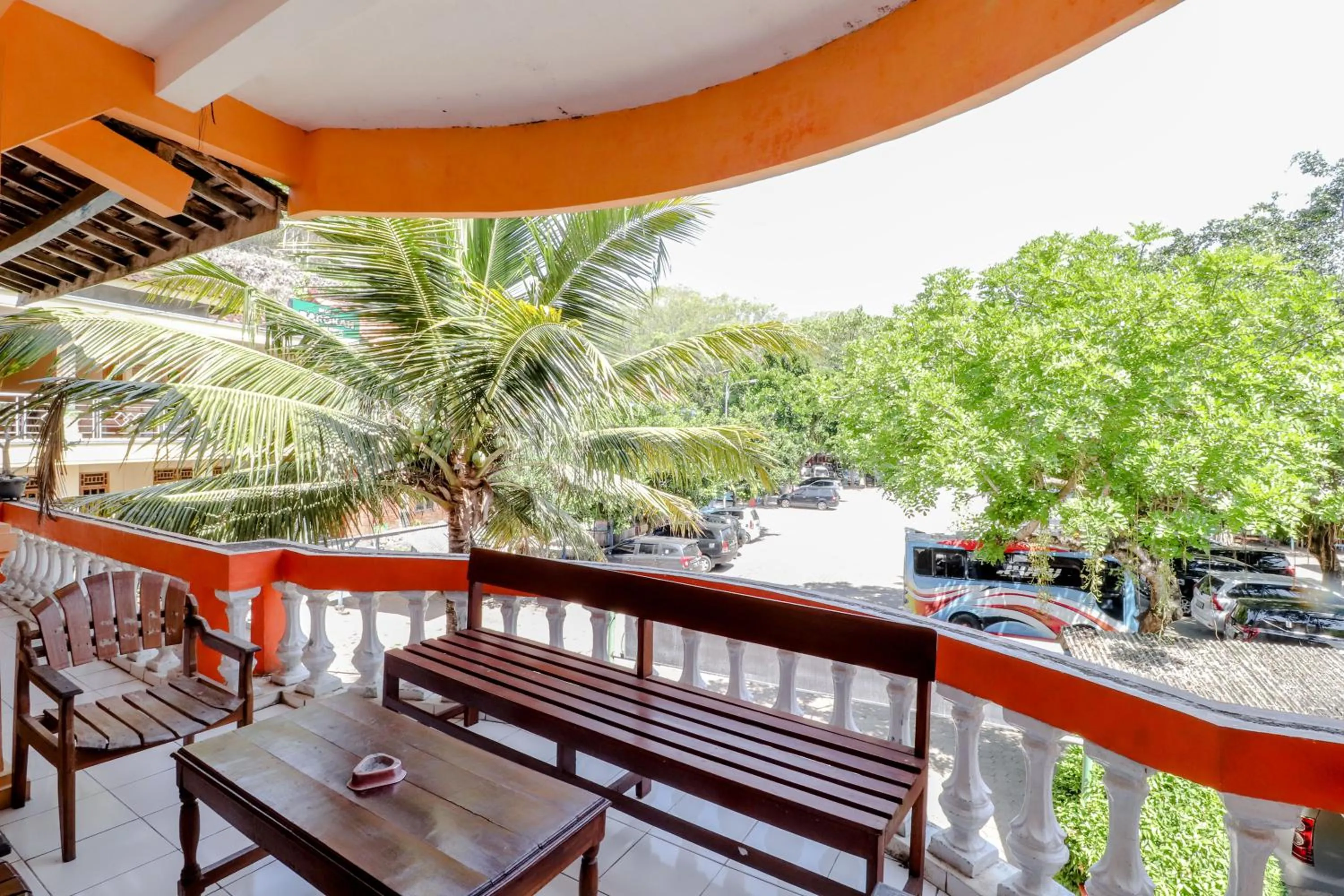 Balcony/Terrace in Hotel Kukup Indah