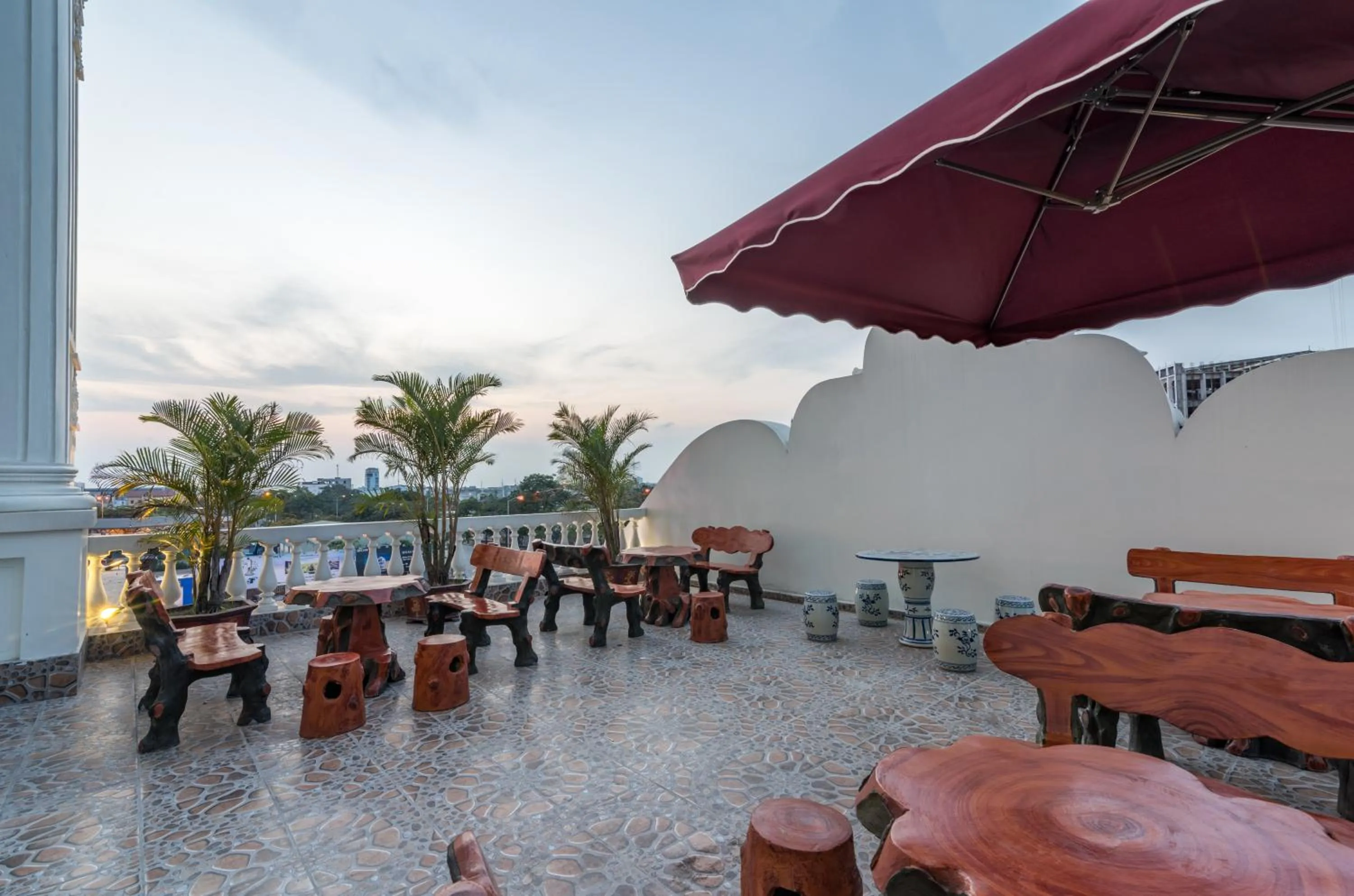 Balcony/Terrace in Tan An Palace