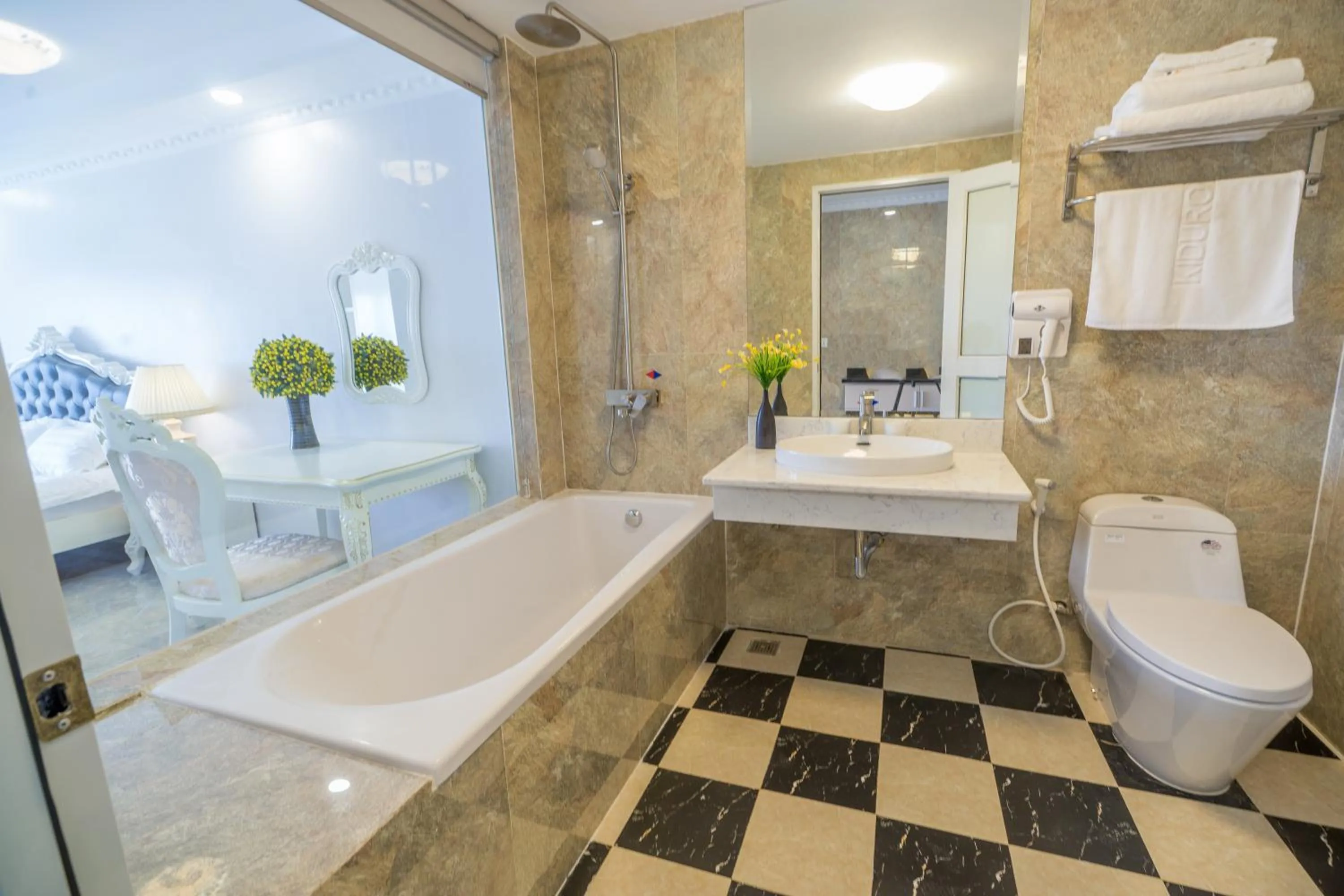 Bathroom in Tan An Palace