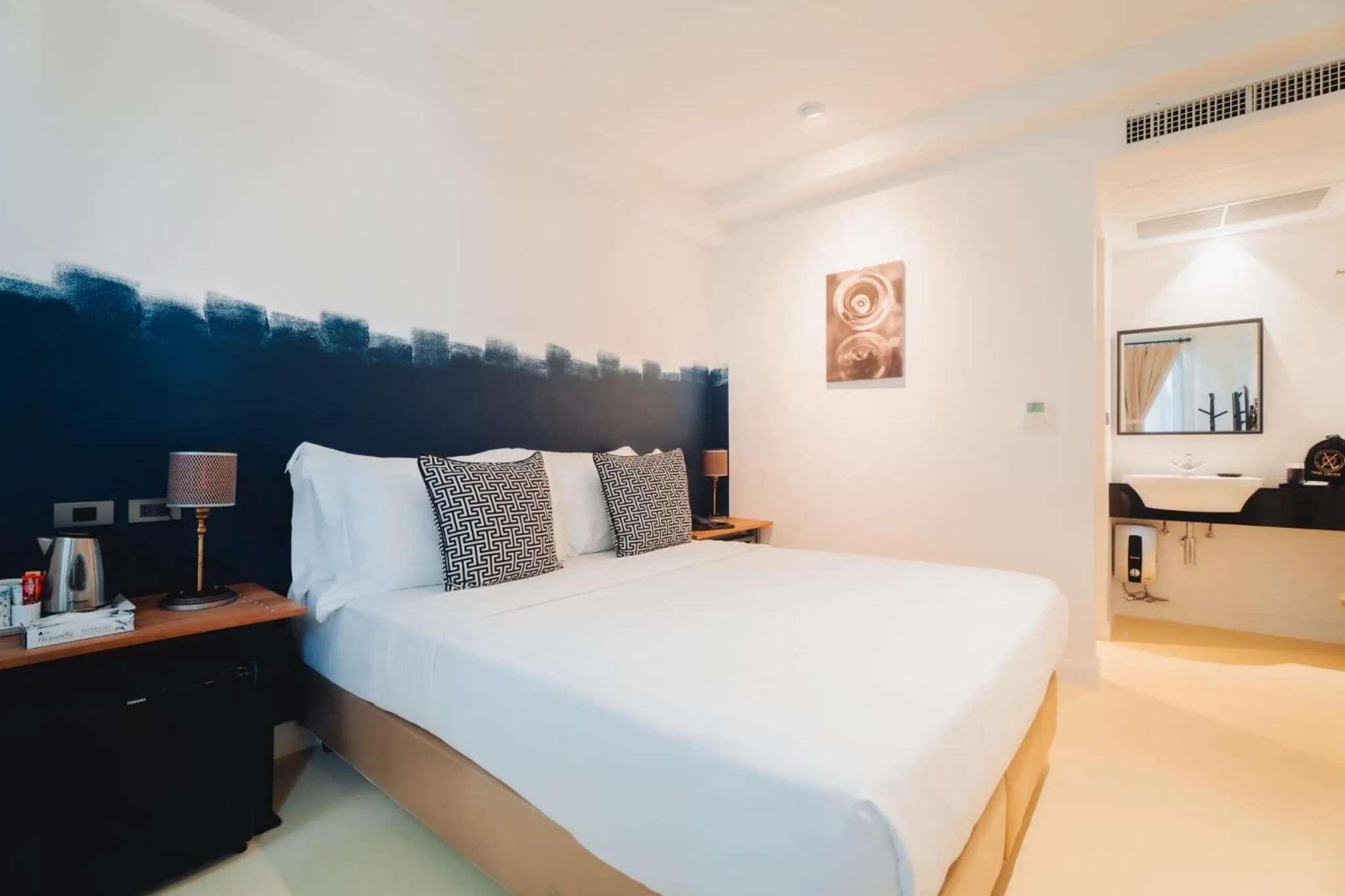 Bed in Xinlor House - Phuket Old Town