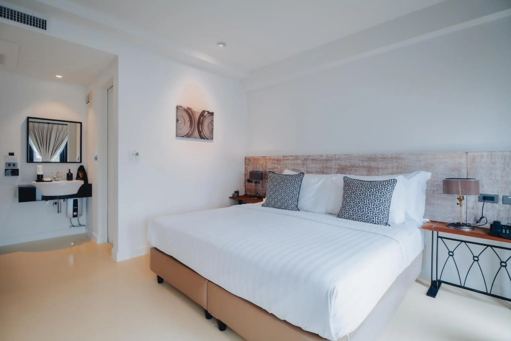 Bed in Xinlor House - Phuket Old Town