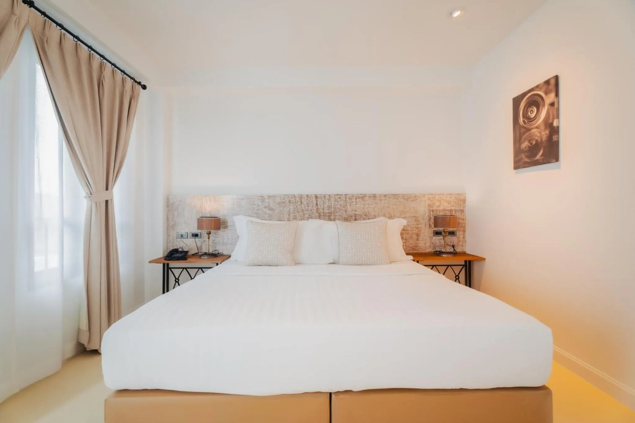 Bed in Xinlor House - Phuket Old Town