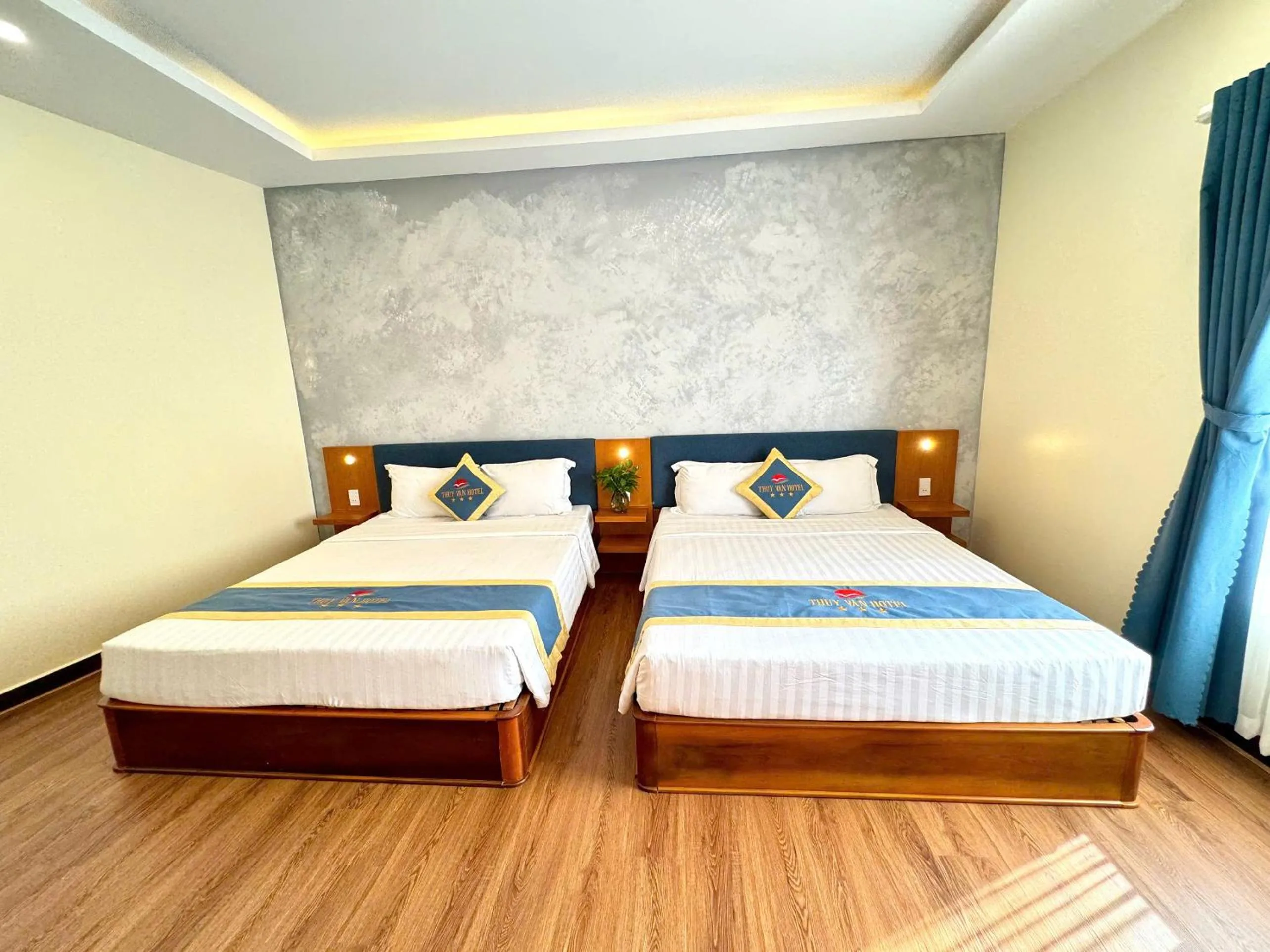 Bed in Thuy Van Hotel