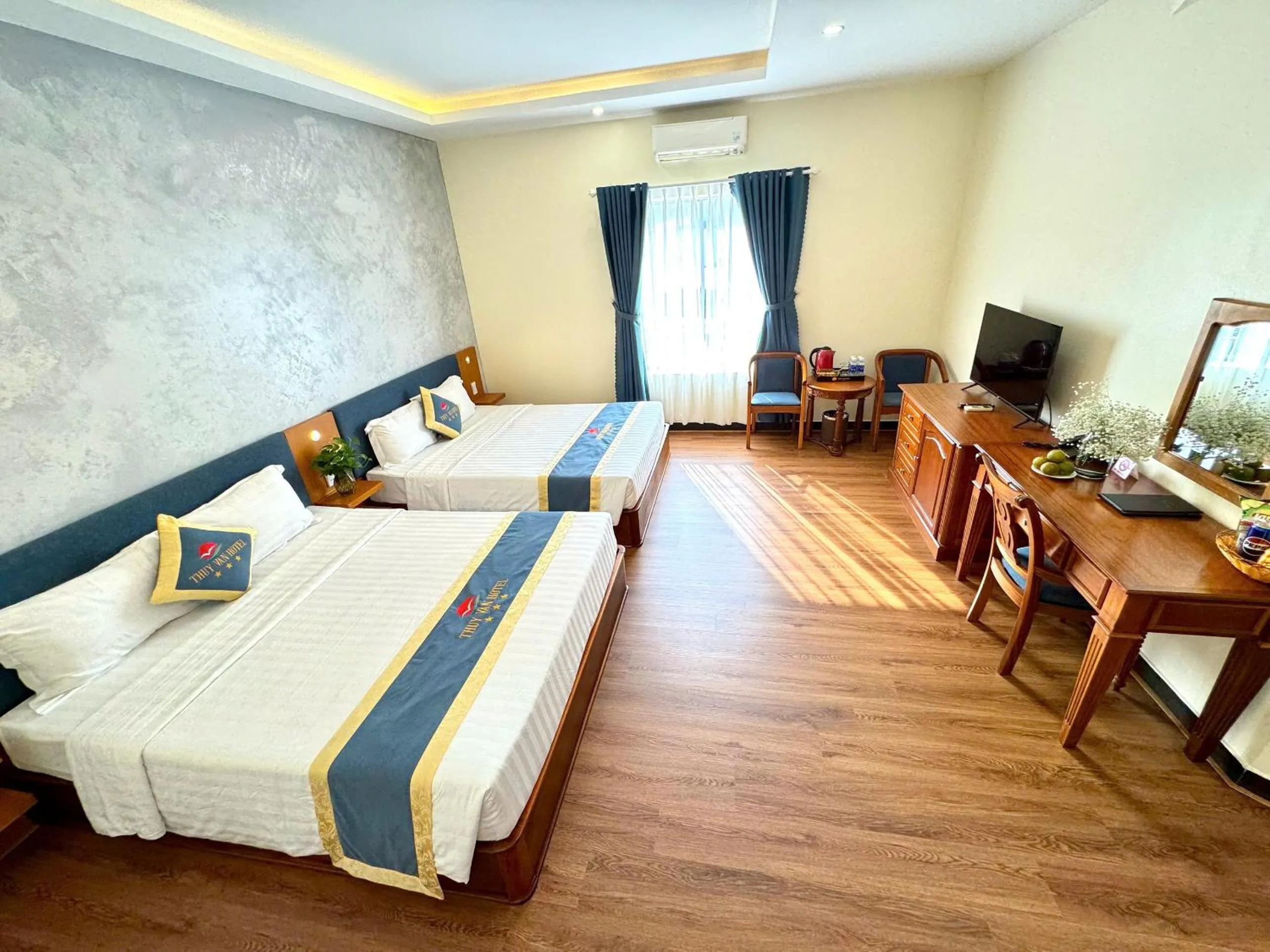 Bed in Thuy Van Hotel