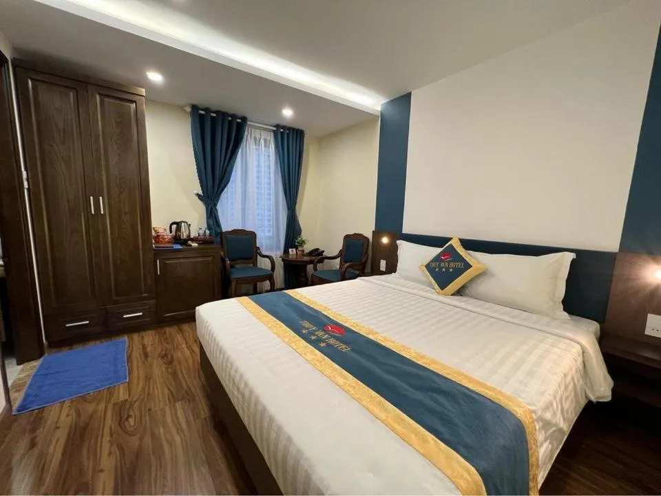 Bed in Thuy Van Hotel