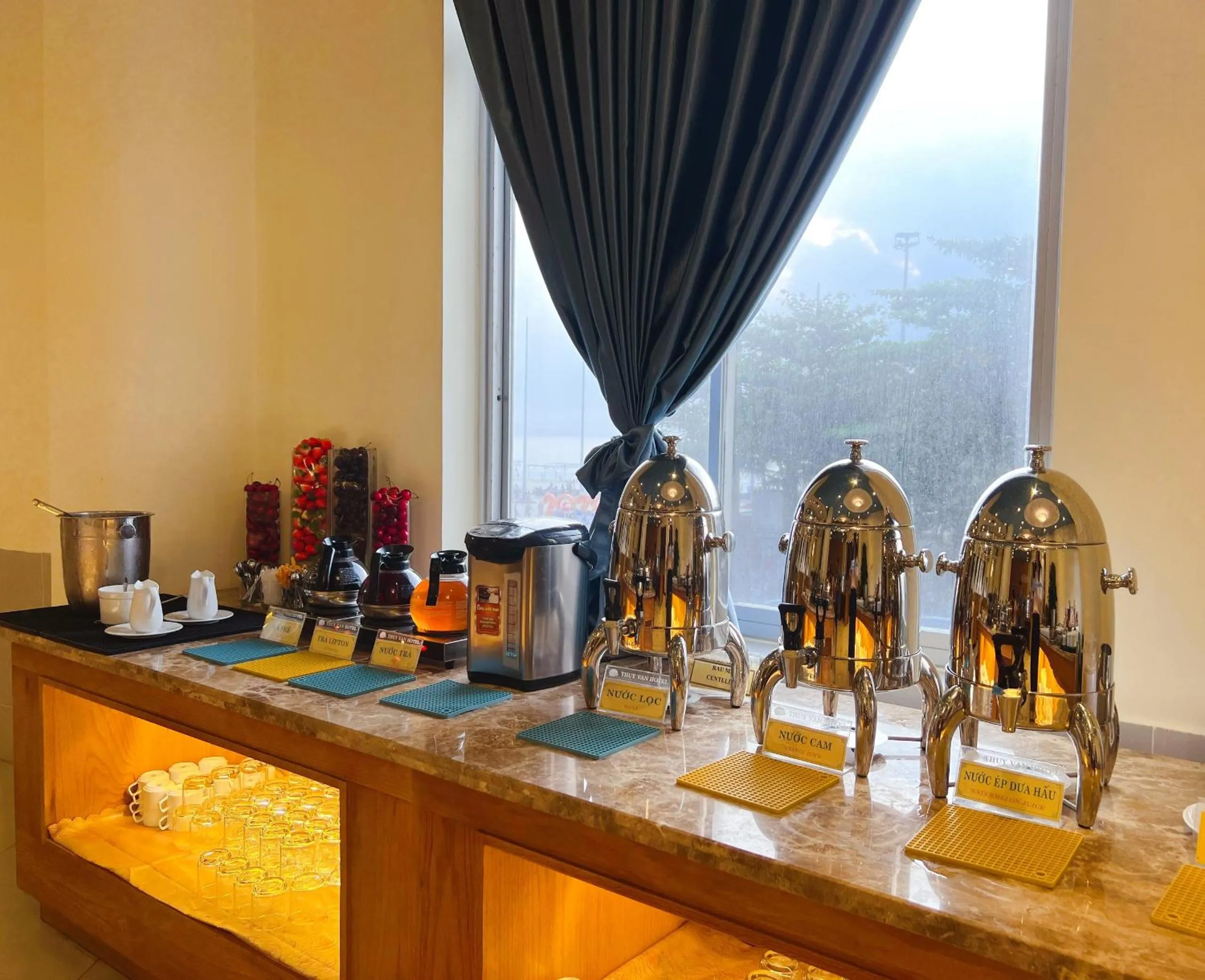 Breakfast in Thuy Van Hotel