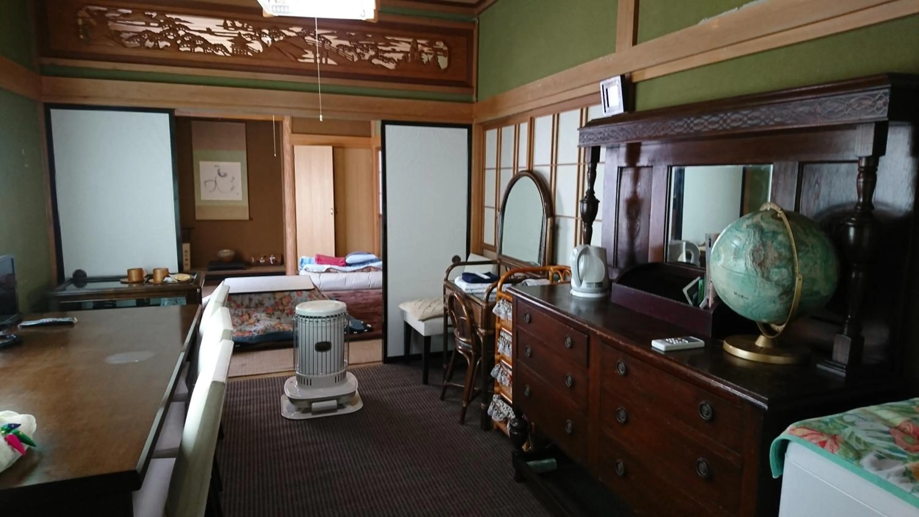 Decorative detail, Bed in Live Cafe Hisui no Umi