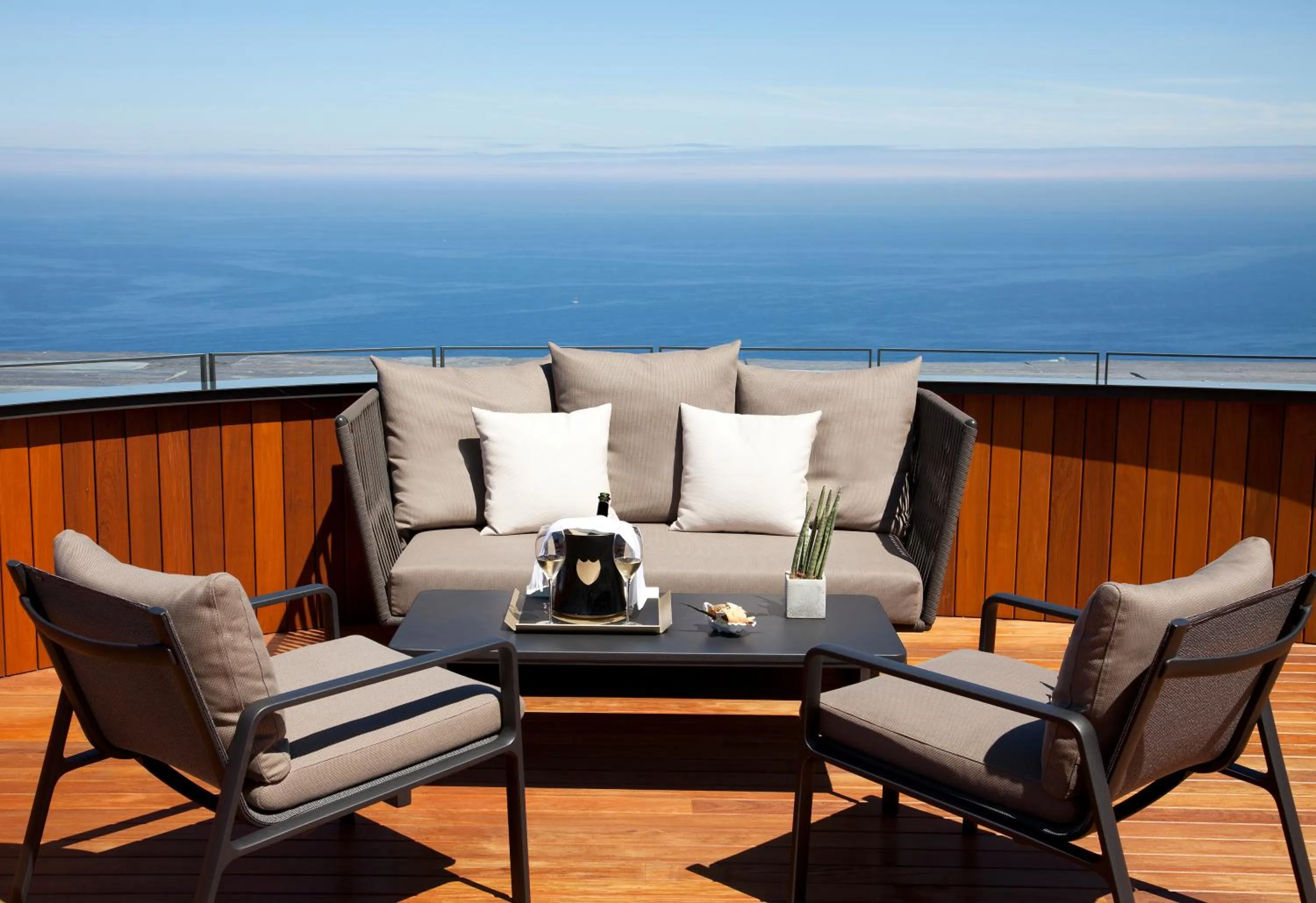 Lounge or bar in Akelarre - Relais & Châteaux