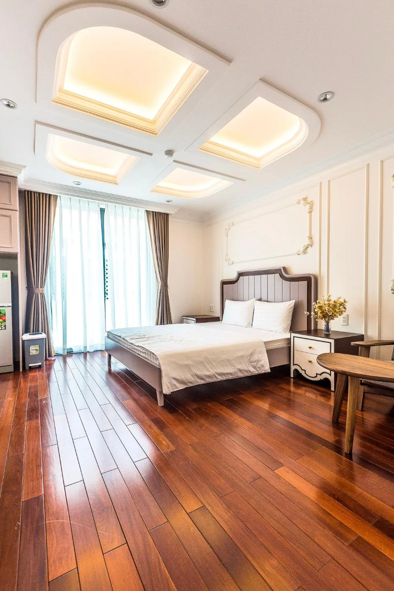 Bed in Ngan Ha 2 Apartment Phu My Hung