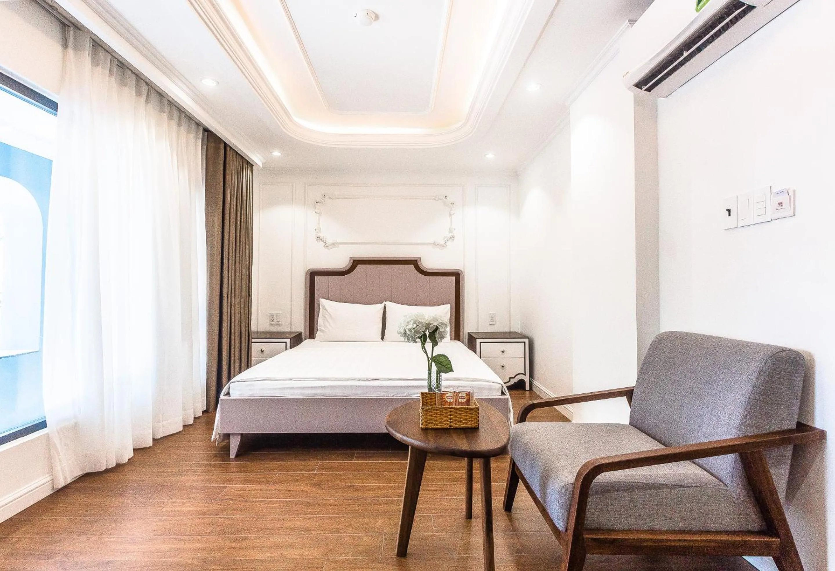 Bed in Ngan Ha 2 Apartment Phu My Hung