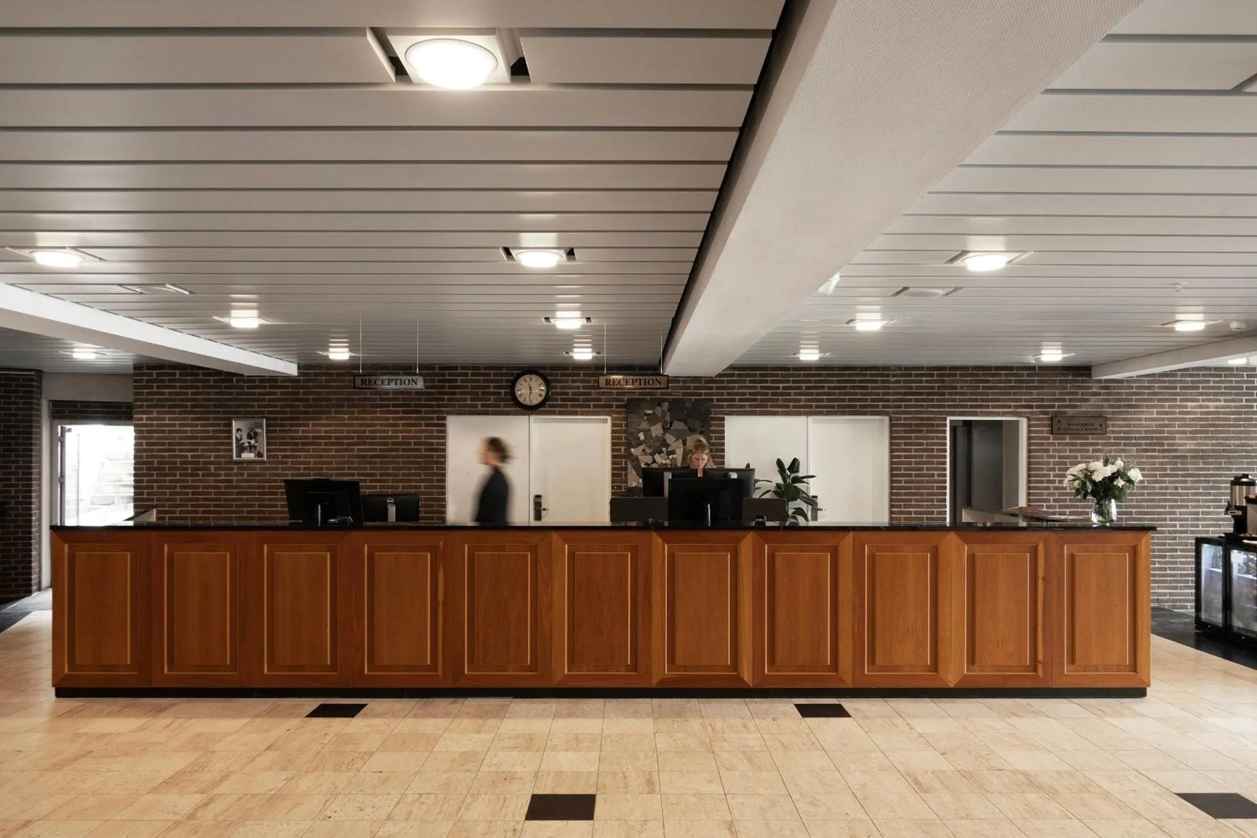 Lobby or reception in Helnan Marselis Hotel