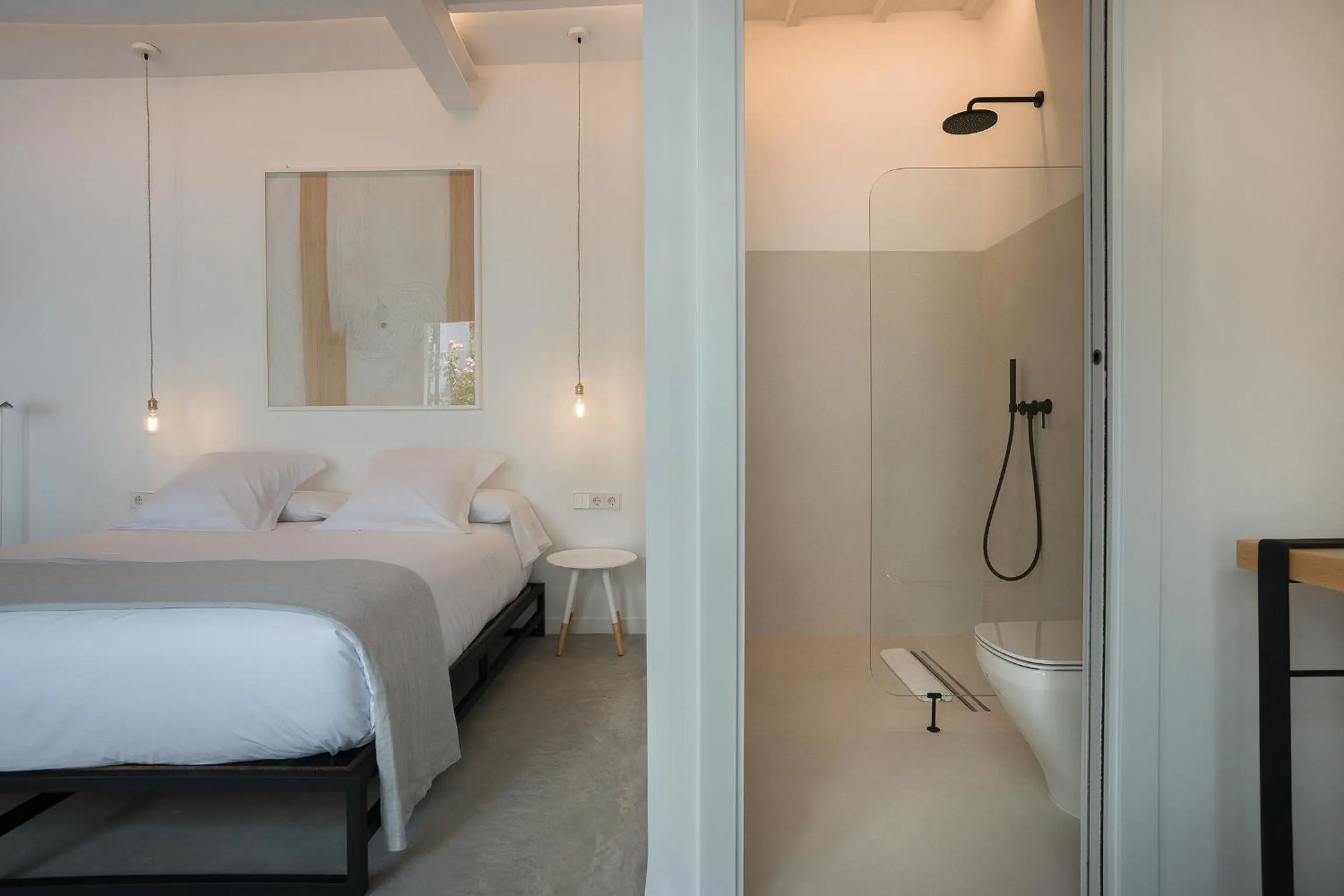 Bathroom, Bed in Sodium Boutique Hotel