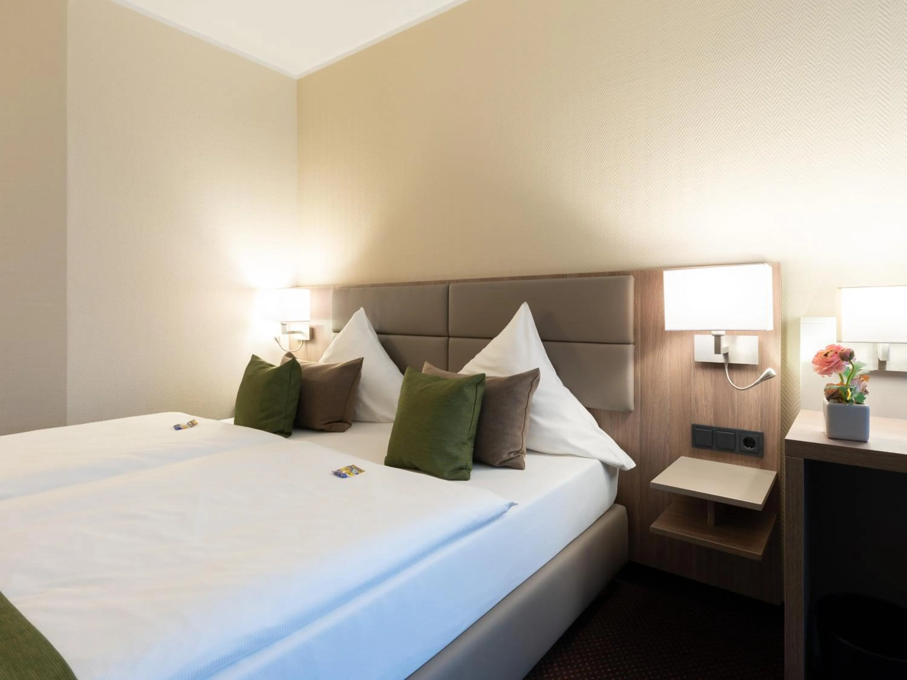 Bed in Hotel im Park