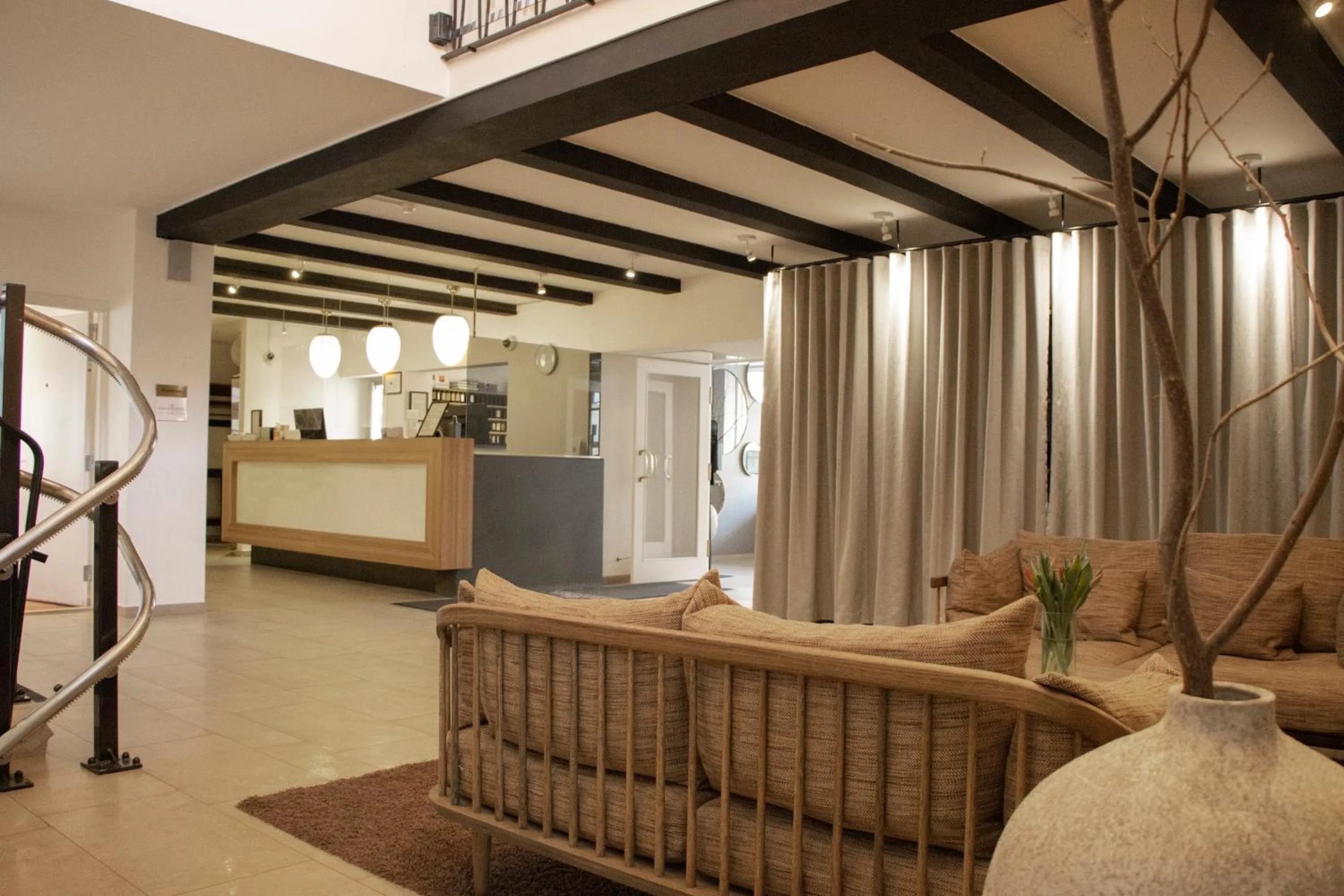 Lobby or reception in Gentofte Hotel