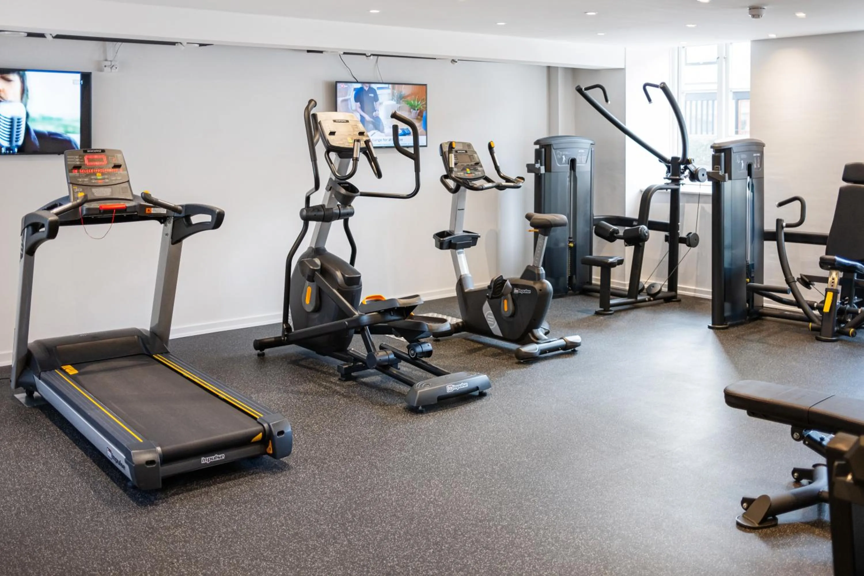 Fitness centre/facilities in Gentofte Hotel