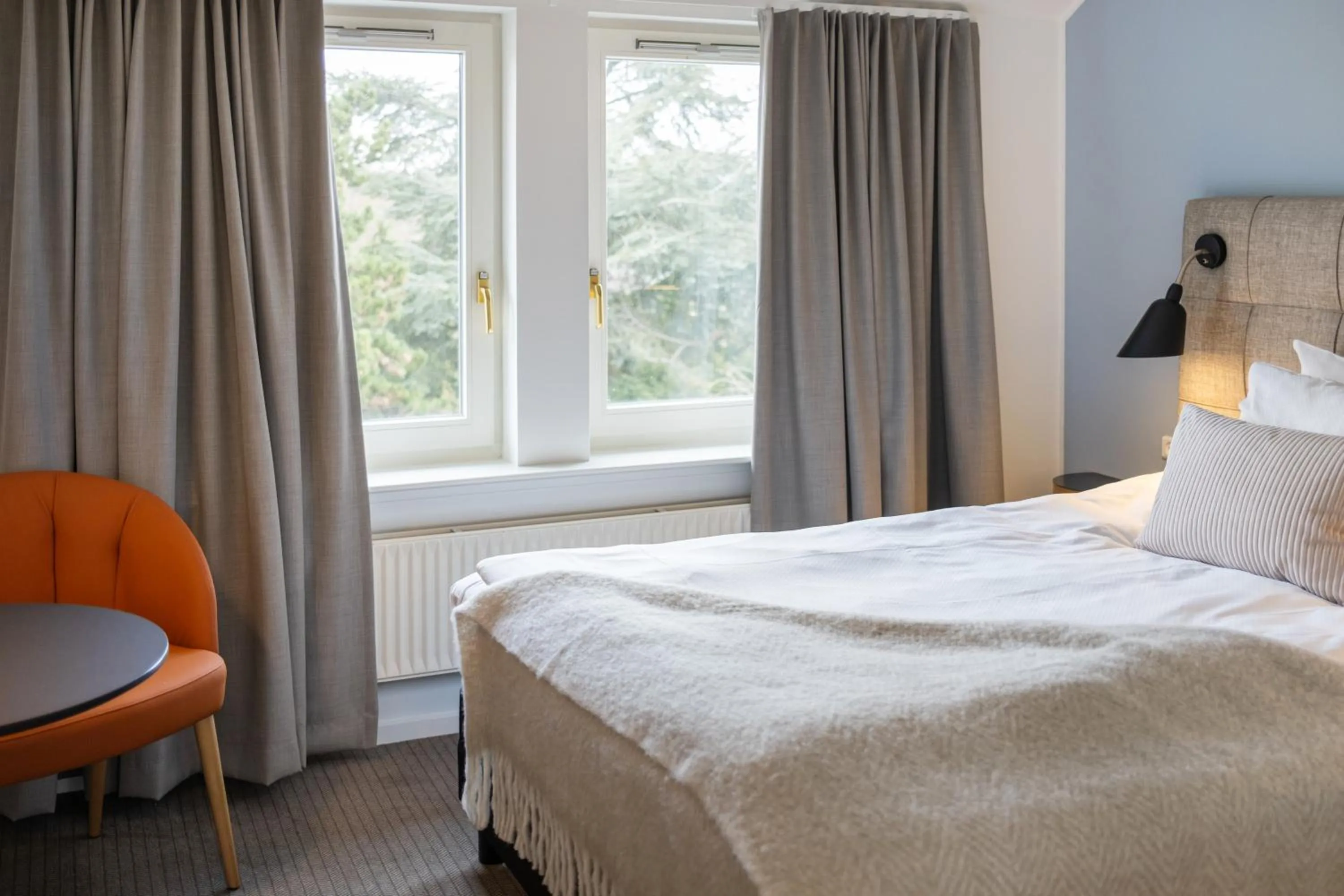 Bed in Gentofte Hotel