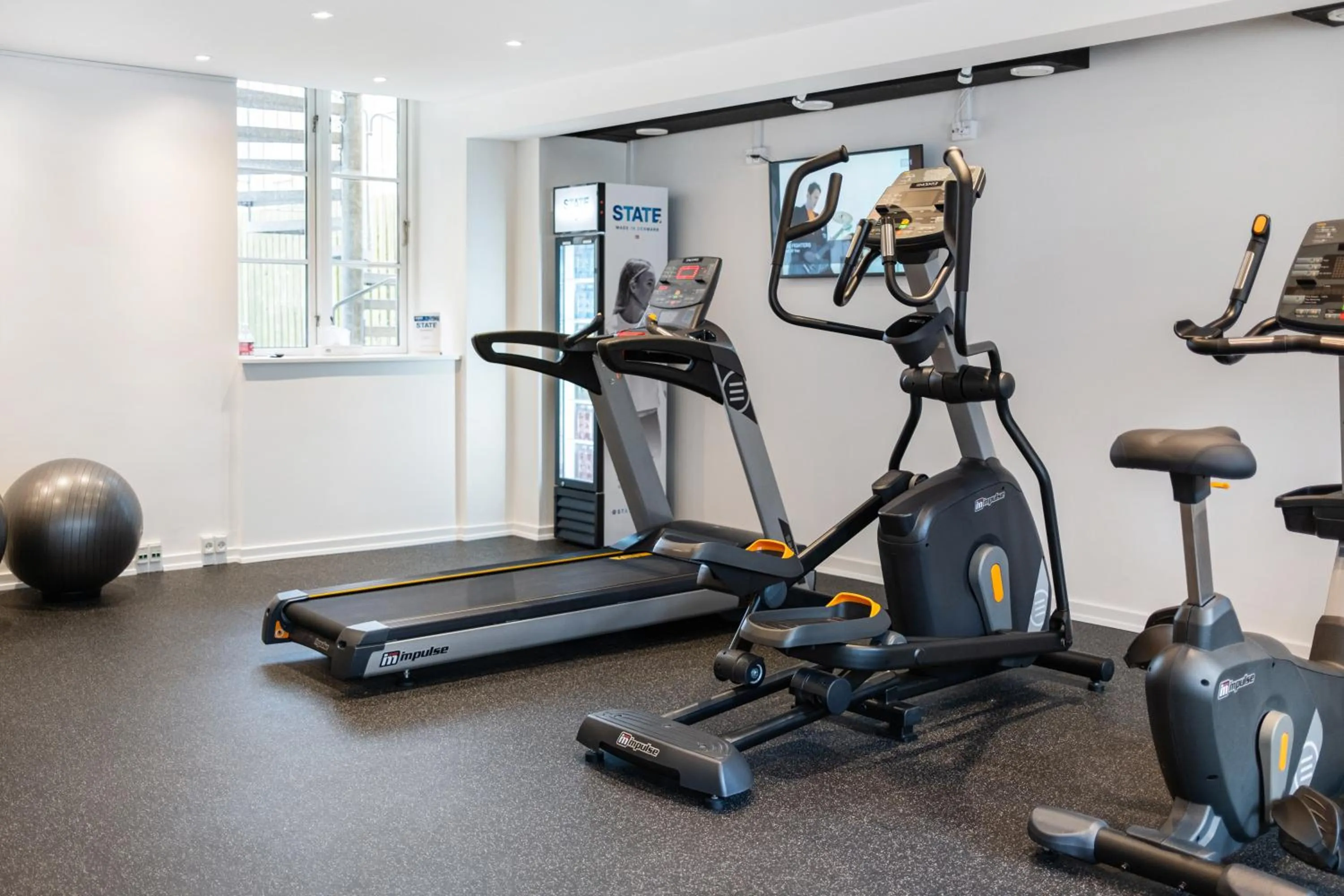 Fitness centre/facilities in Gentofte Hotel