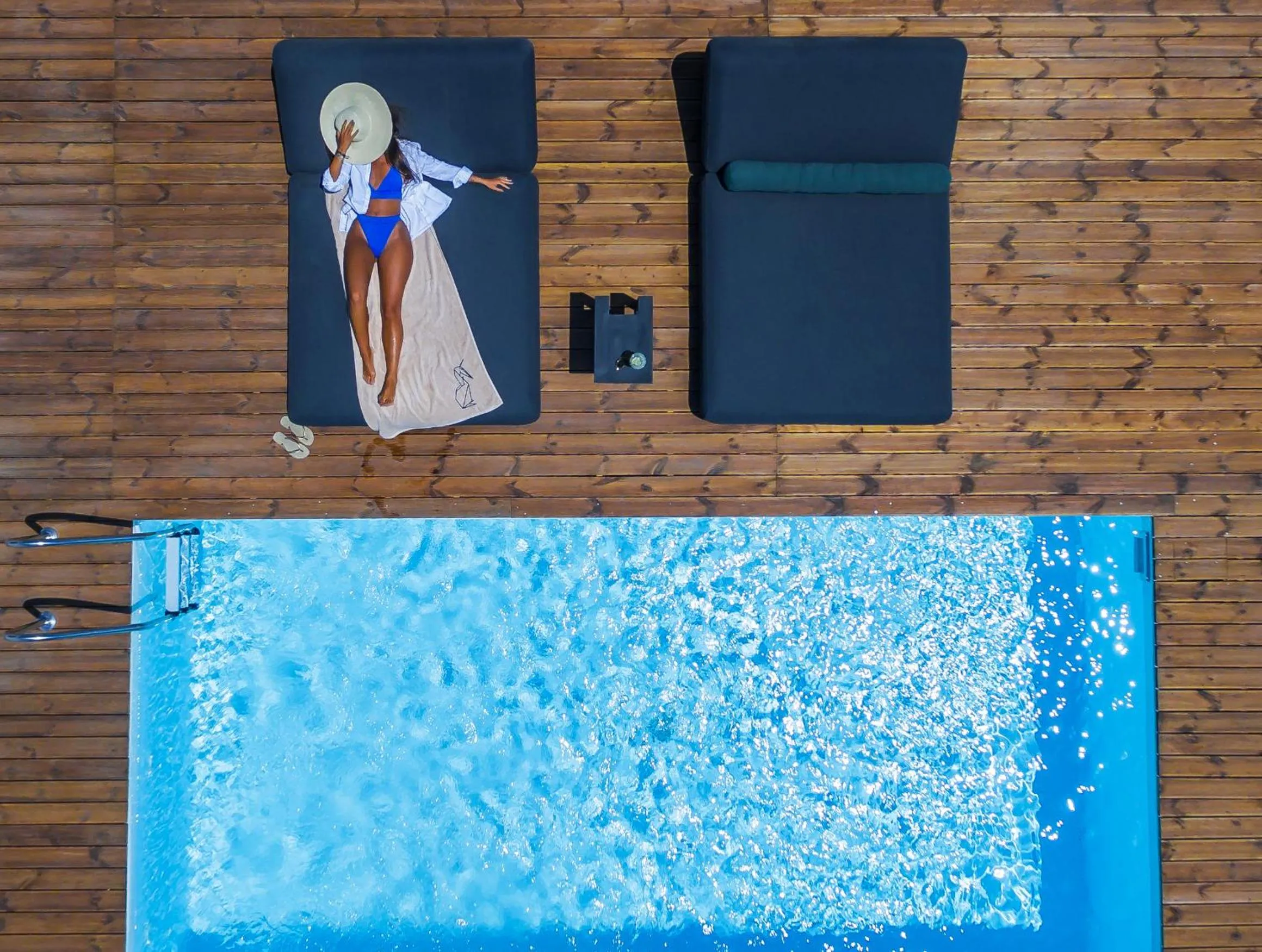 Swimming pool in Dreambox Mykonos Suites and Mini Villas