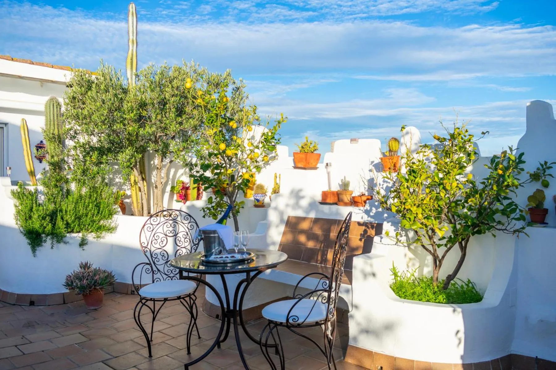 Patio in Hotel Veracruz