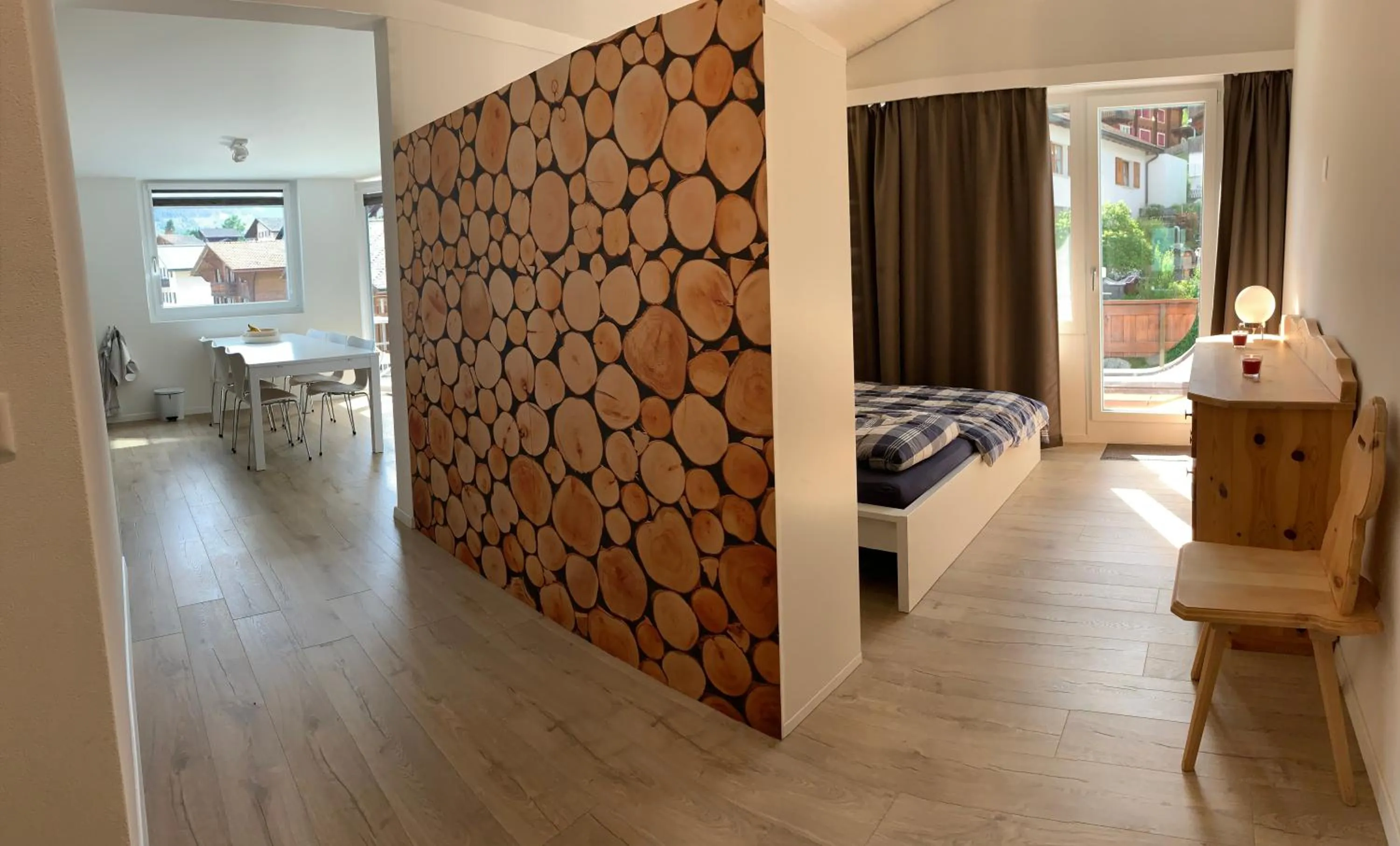 Living room, Bed in Cucagna