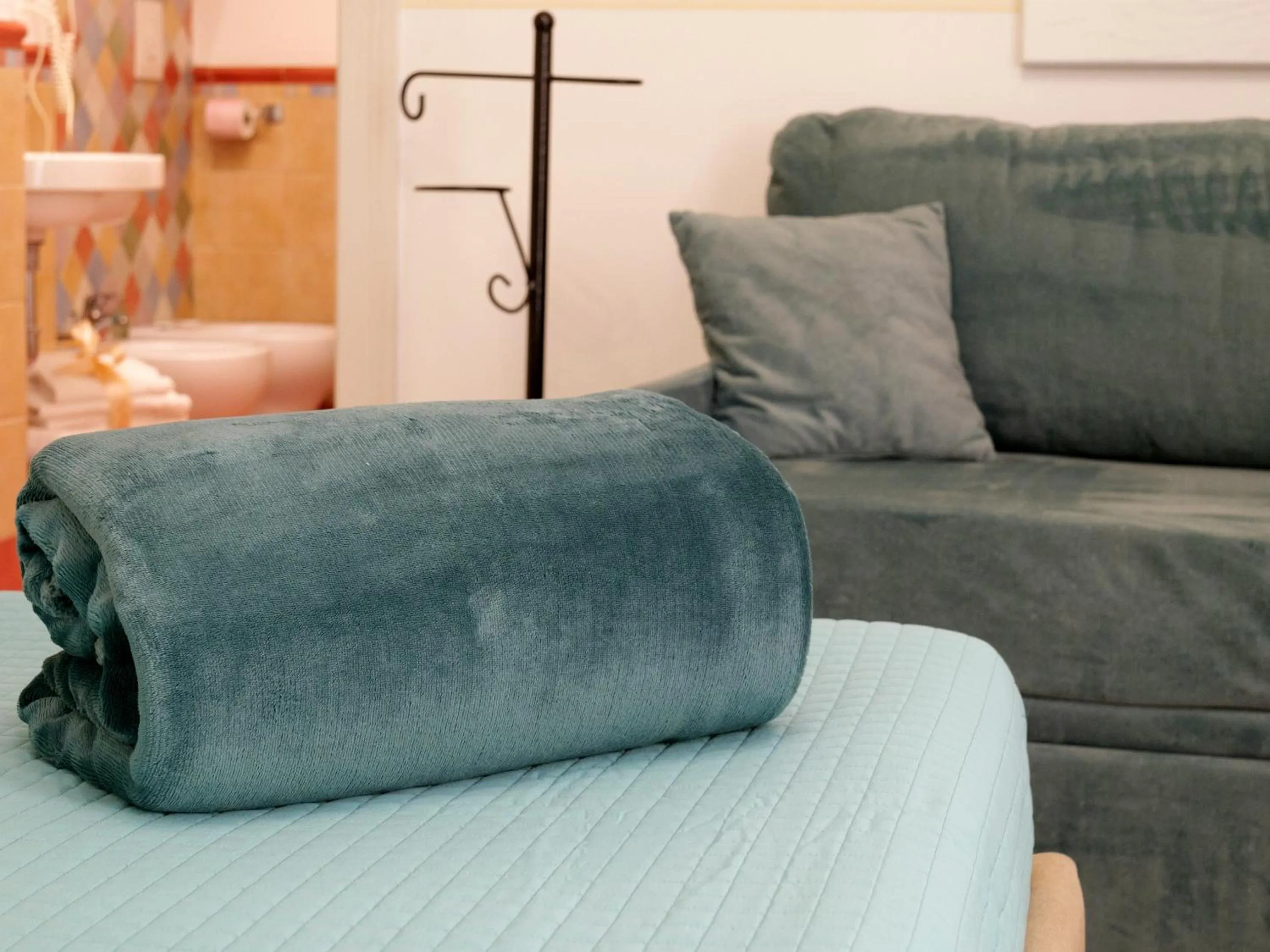 Bed in V&V Suite & Breakfast