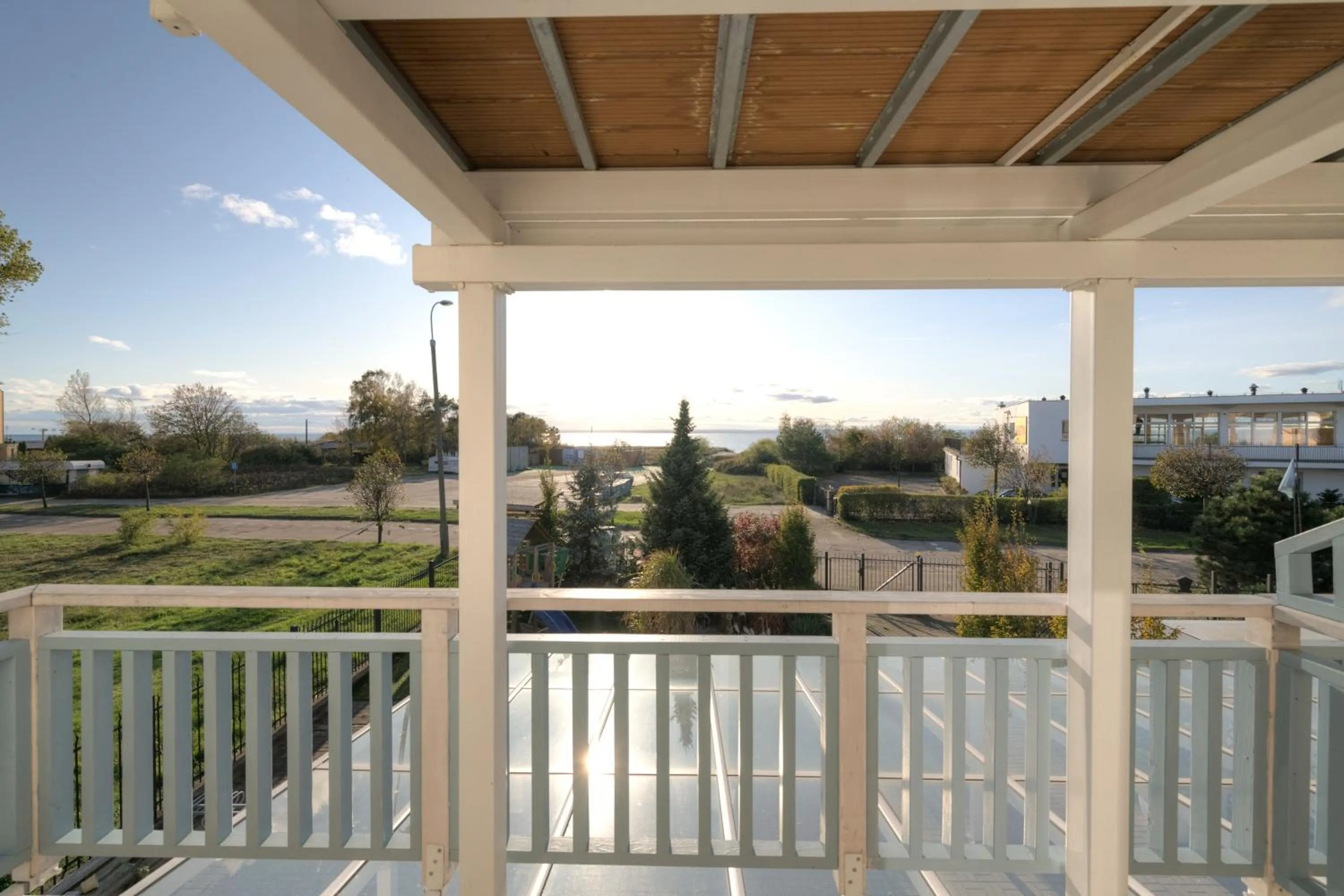 Balcony/Terrace in Villa Pastelowa