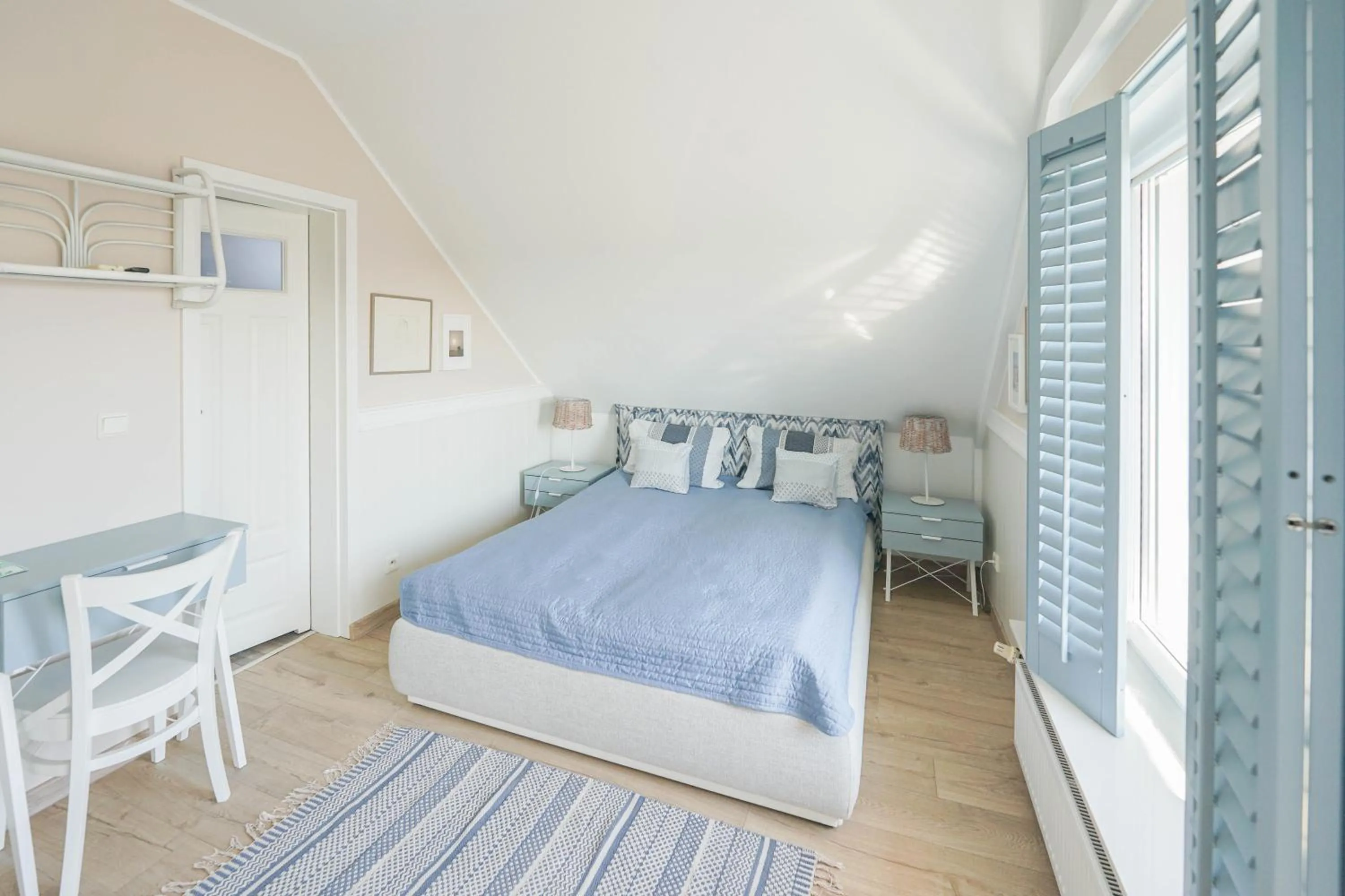 Bedroom, Bed in Villa Pastelowa