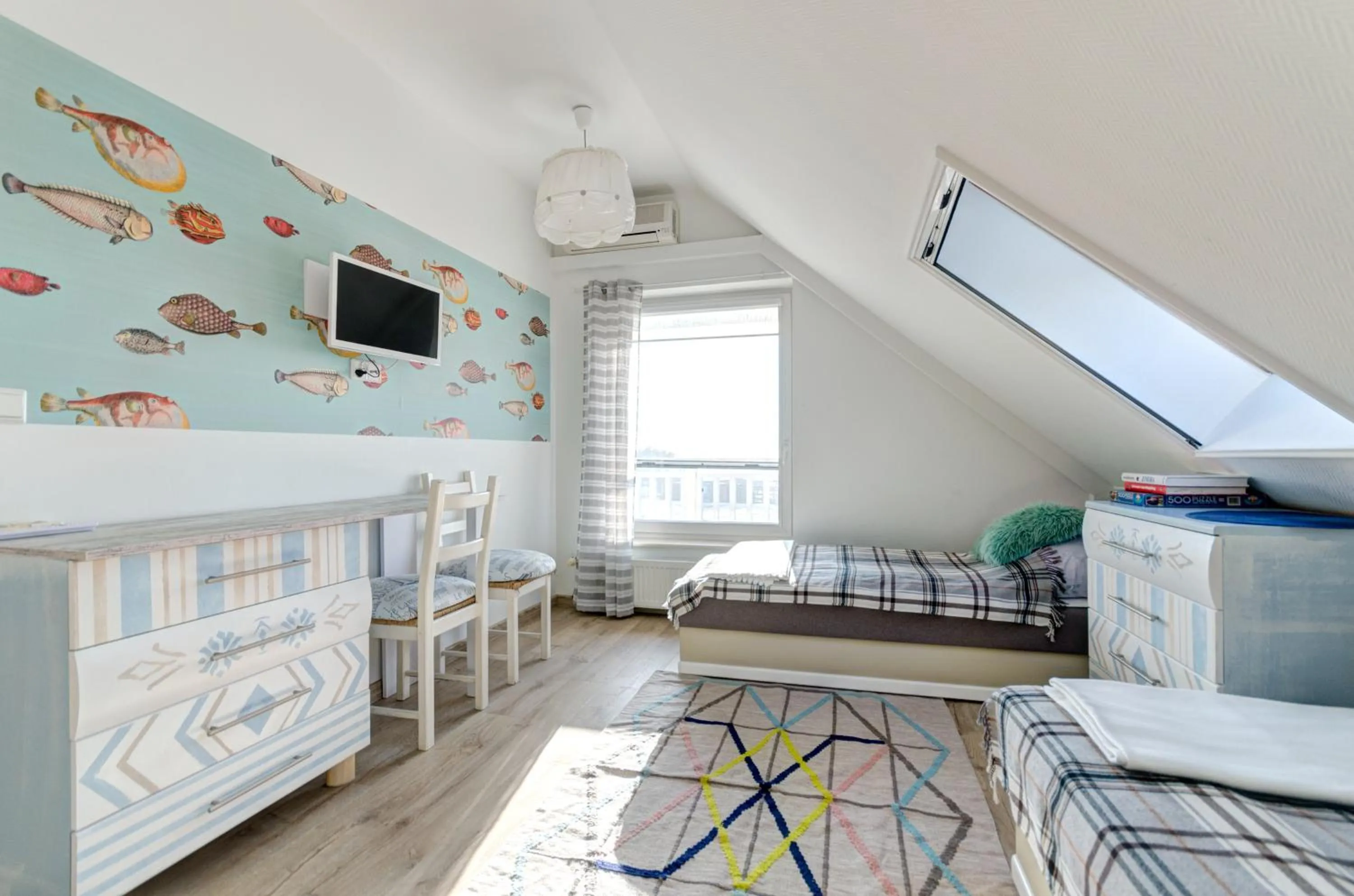 Bedroom, Bed in Villa Pastelowa