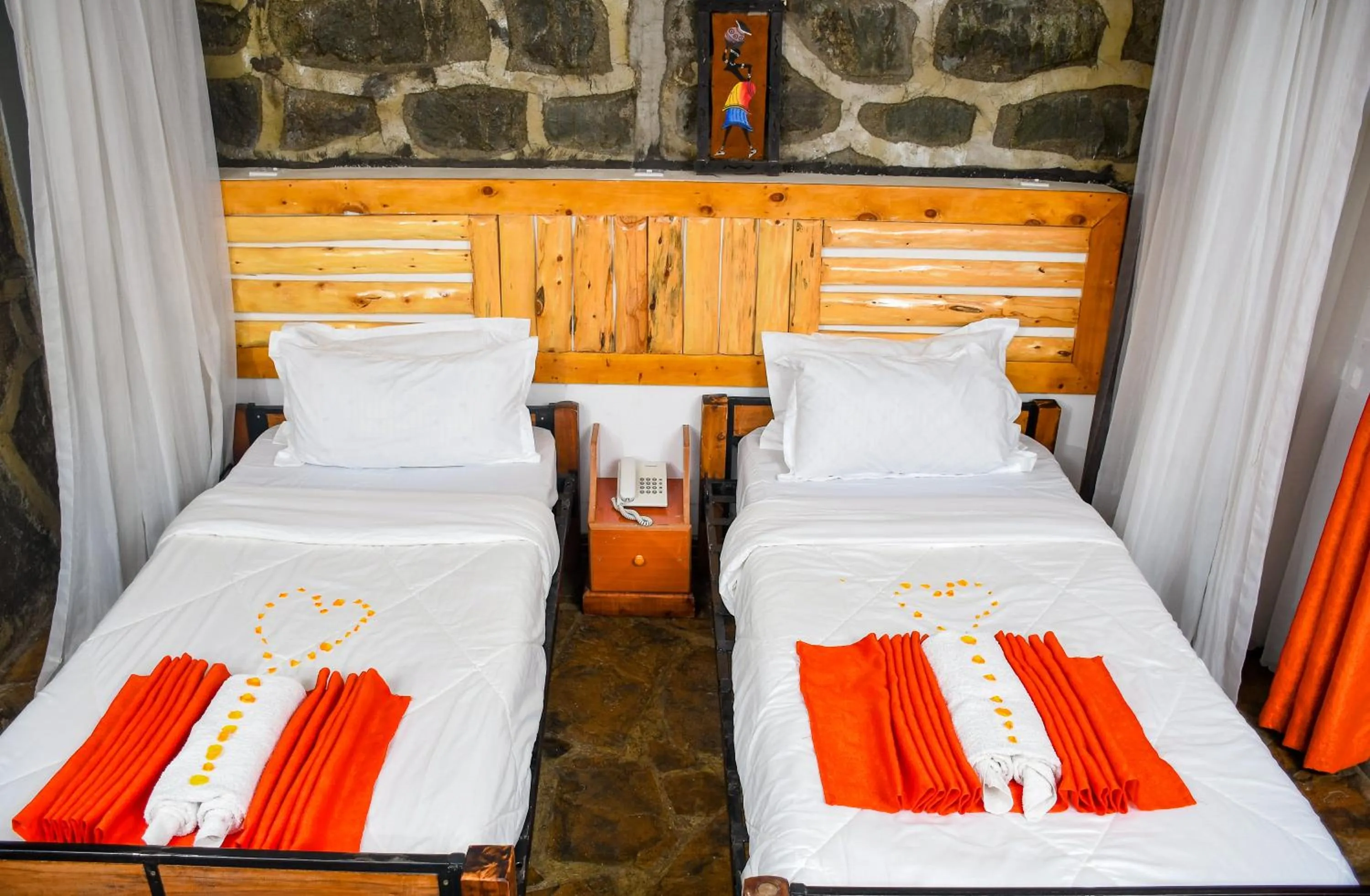 Bed in Naivasha Peppercorn Holiday Resort