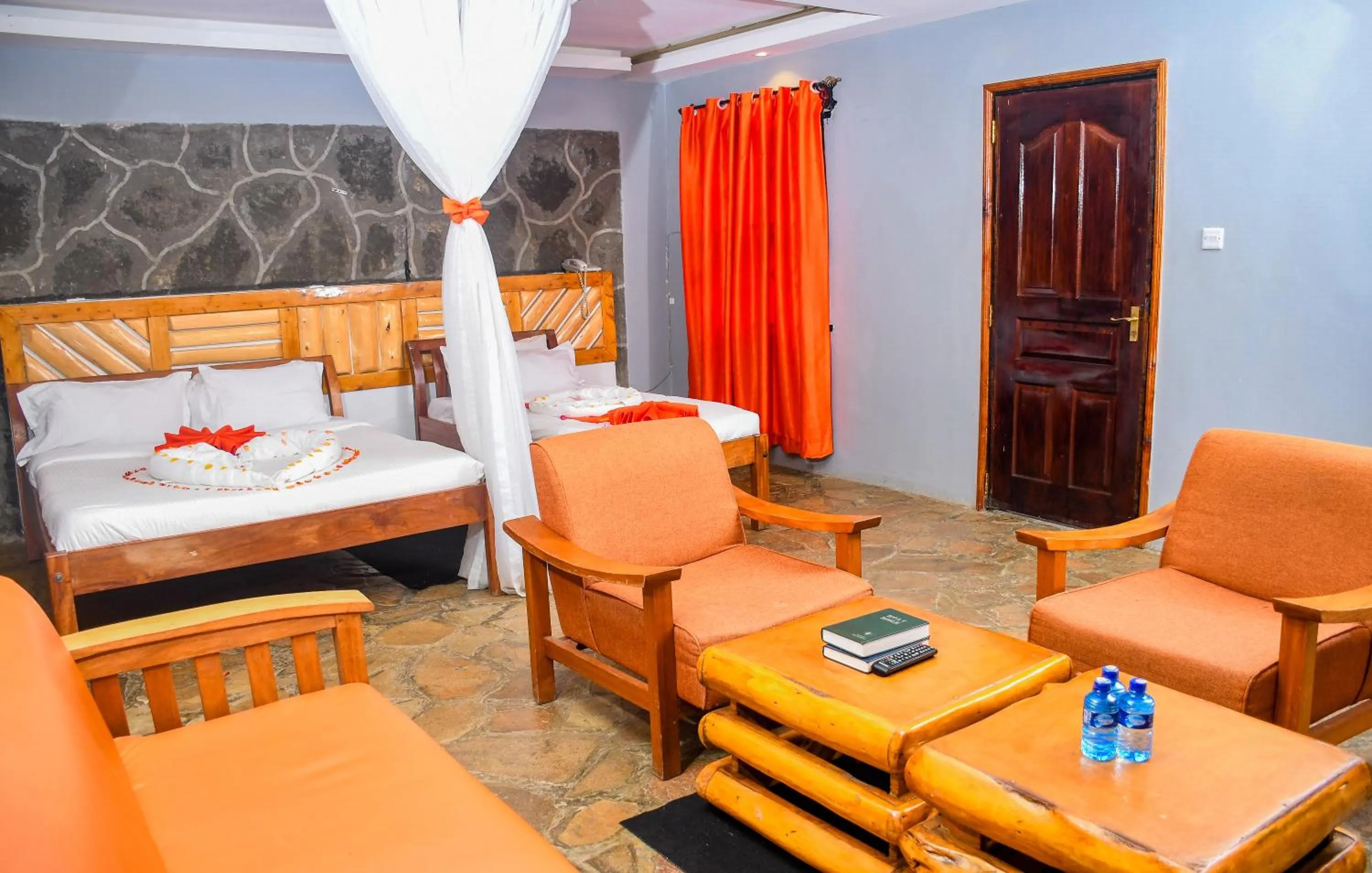 Bed in Naivasha Peppercorn Holiday Resort