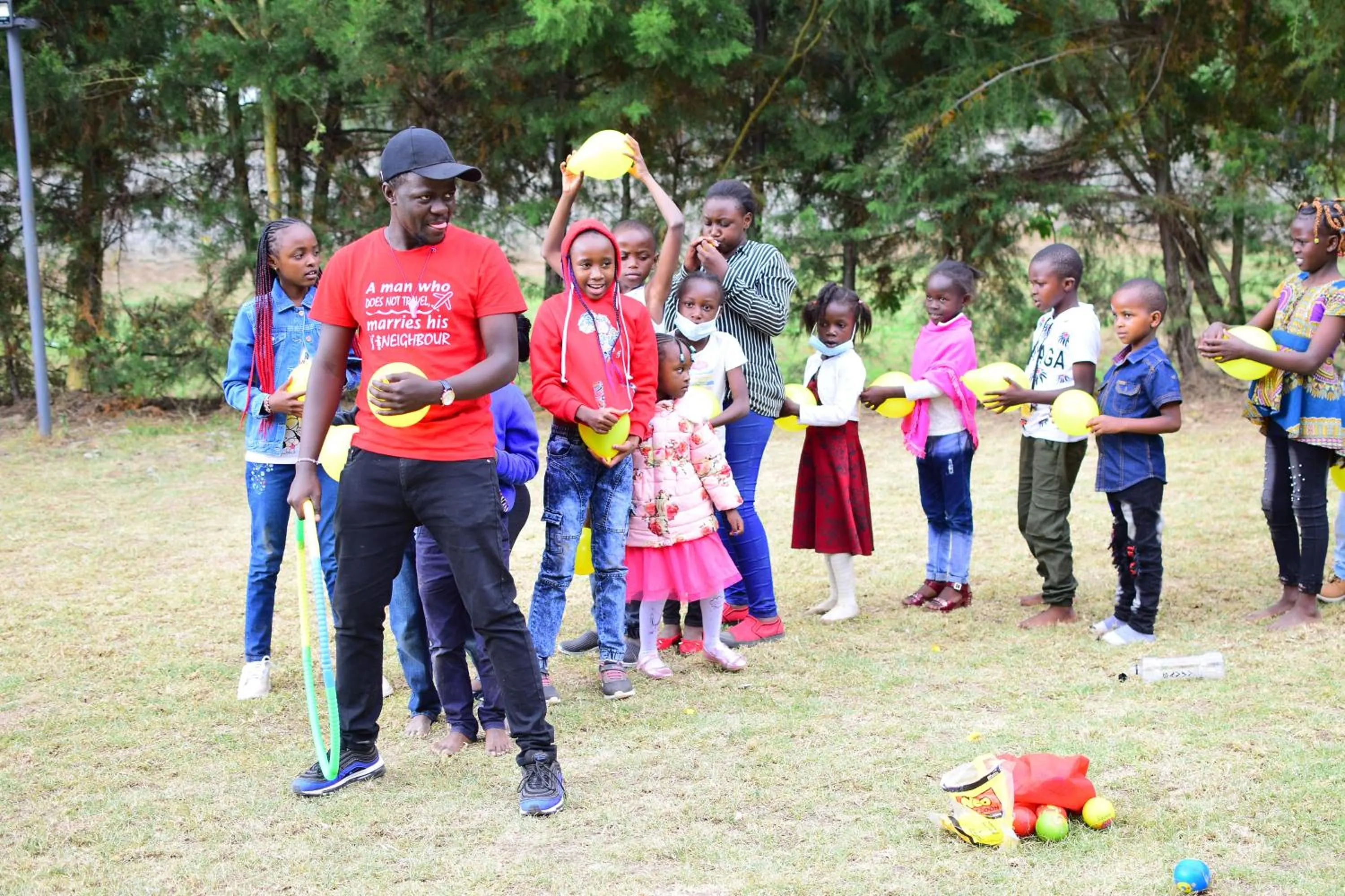 People in Naivasha Peppercorn Holiday Resort