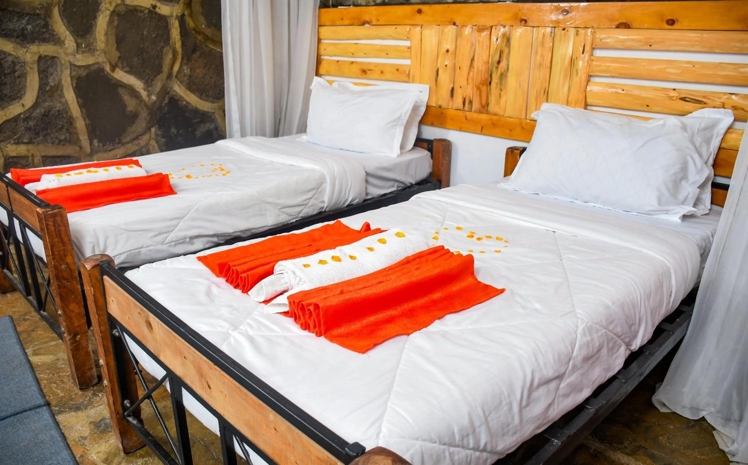 Bed in Naivasha Peppercorn Holiday Resort