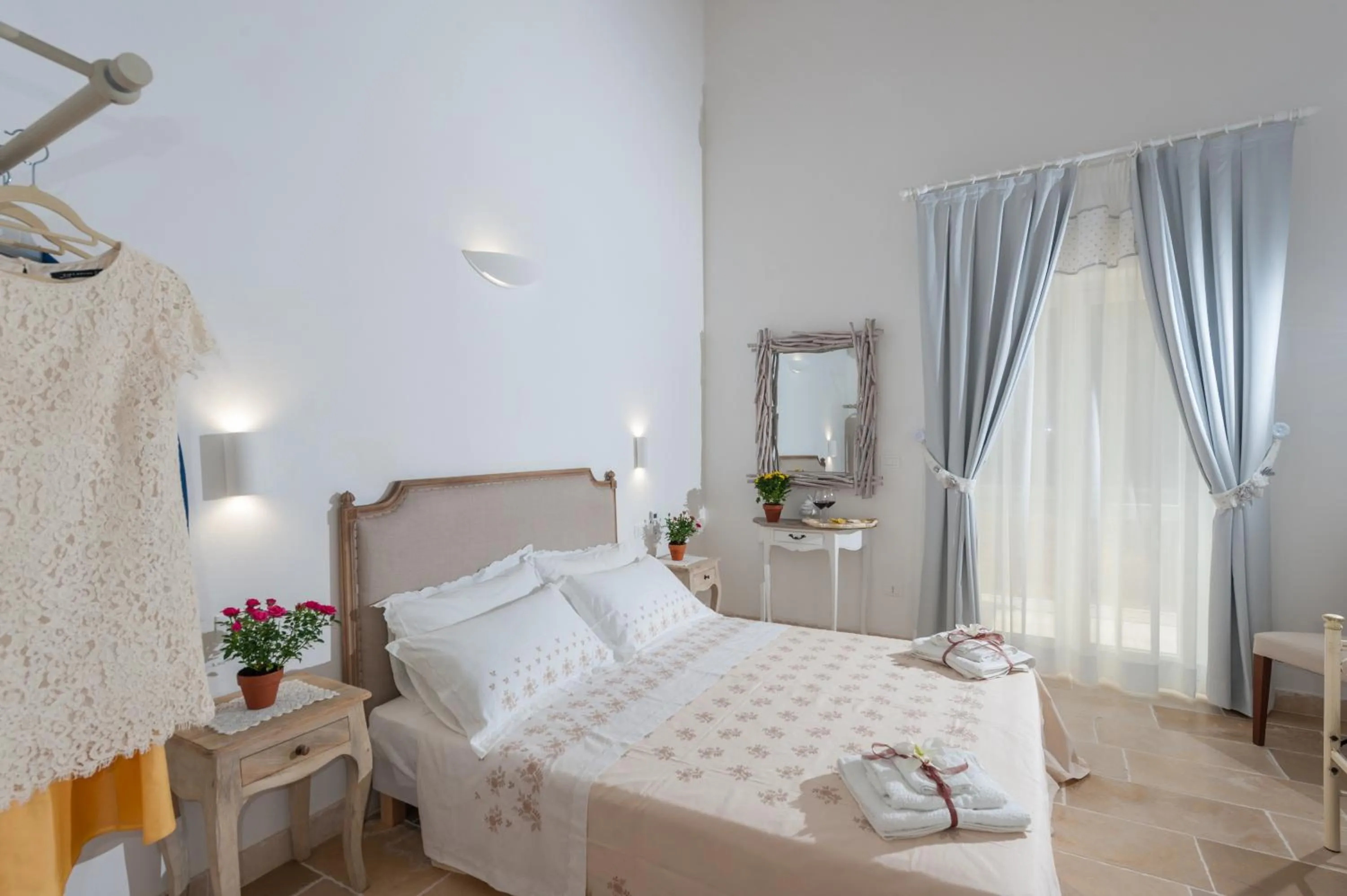 Bed in Masseria Monache
