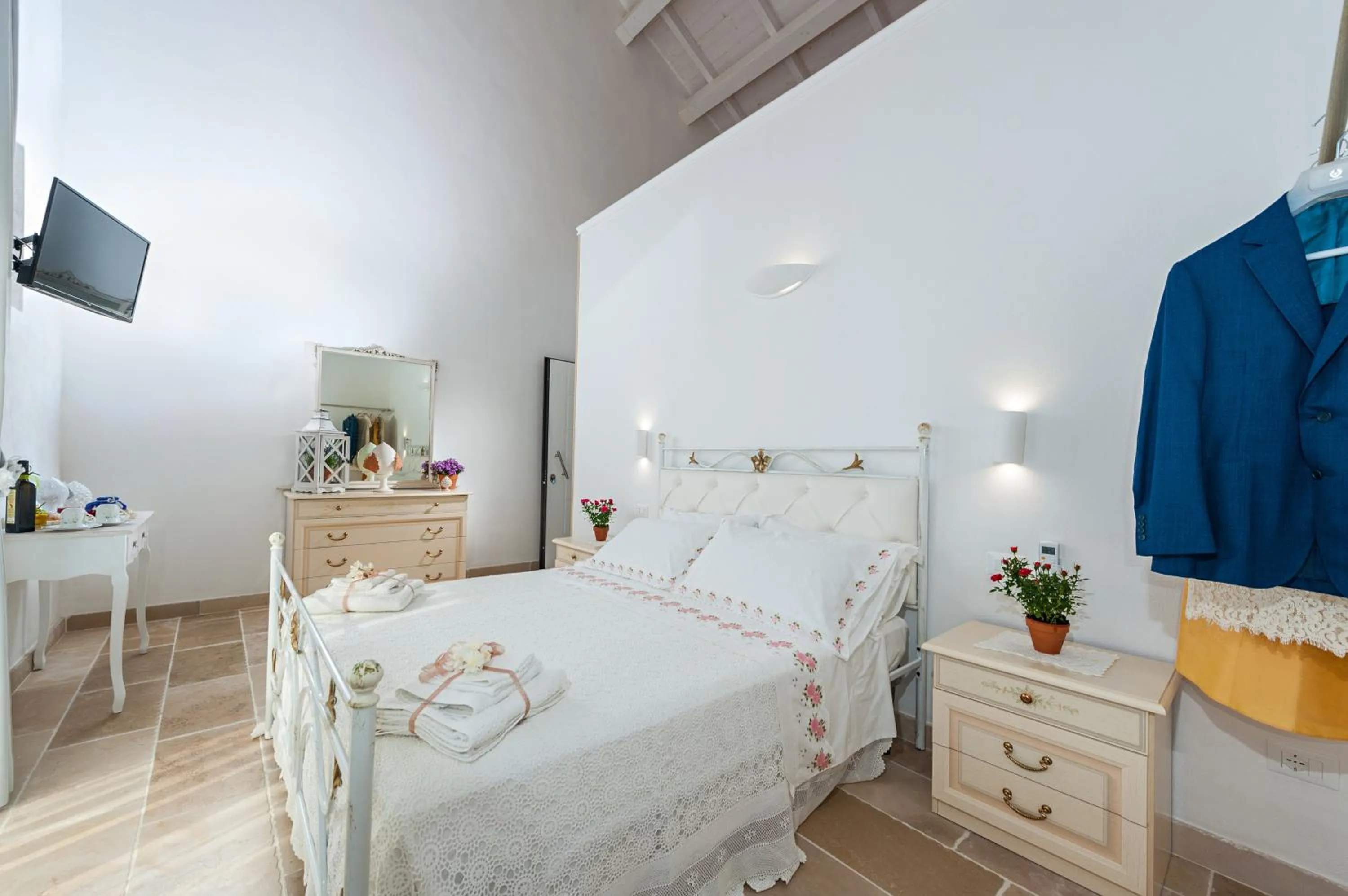 Bed in Masseria Monache