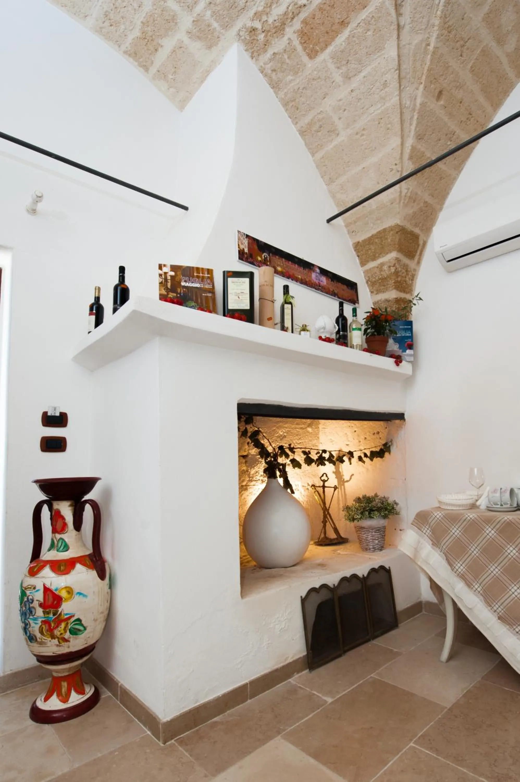 Lobby or reception in Masseria Monache