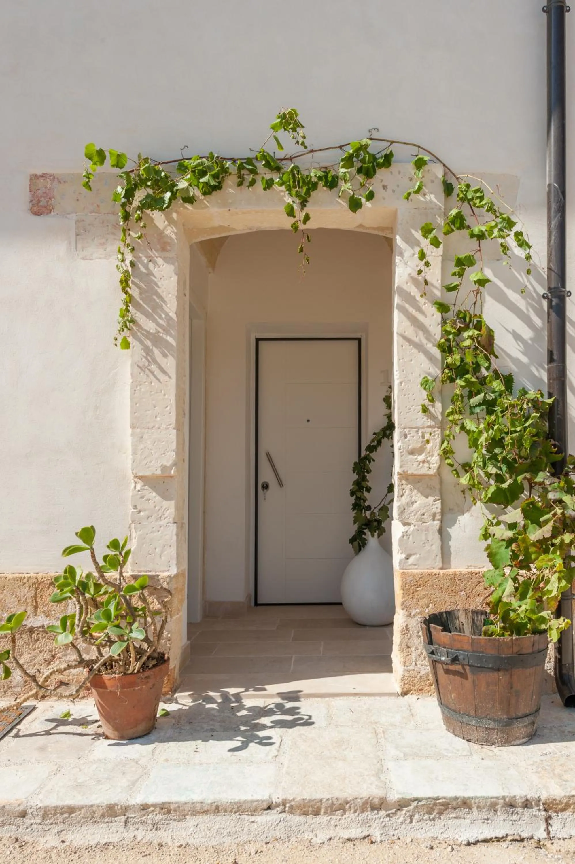 Facade/entrance in Masseria Monache