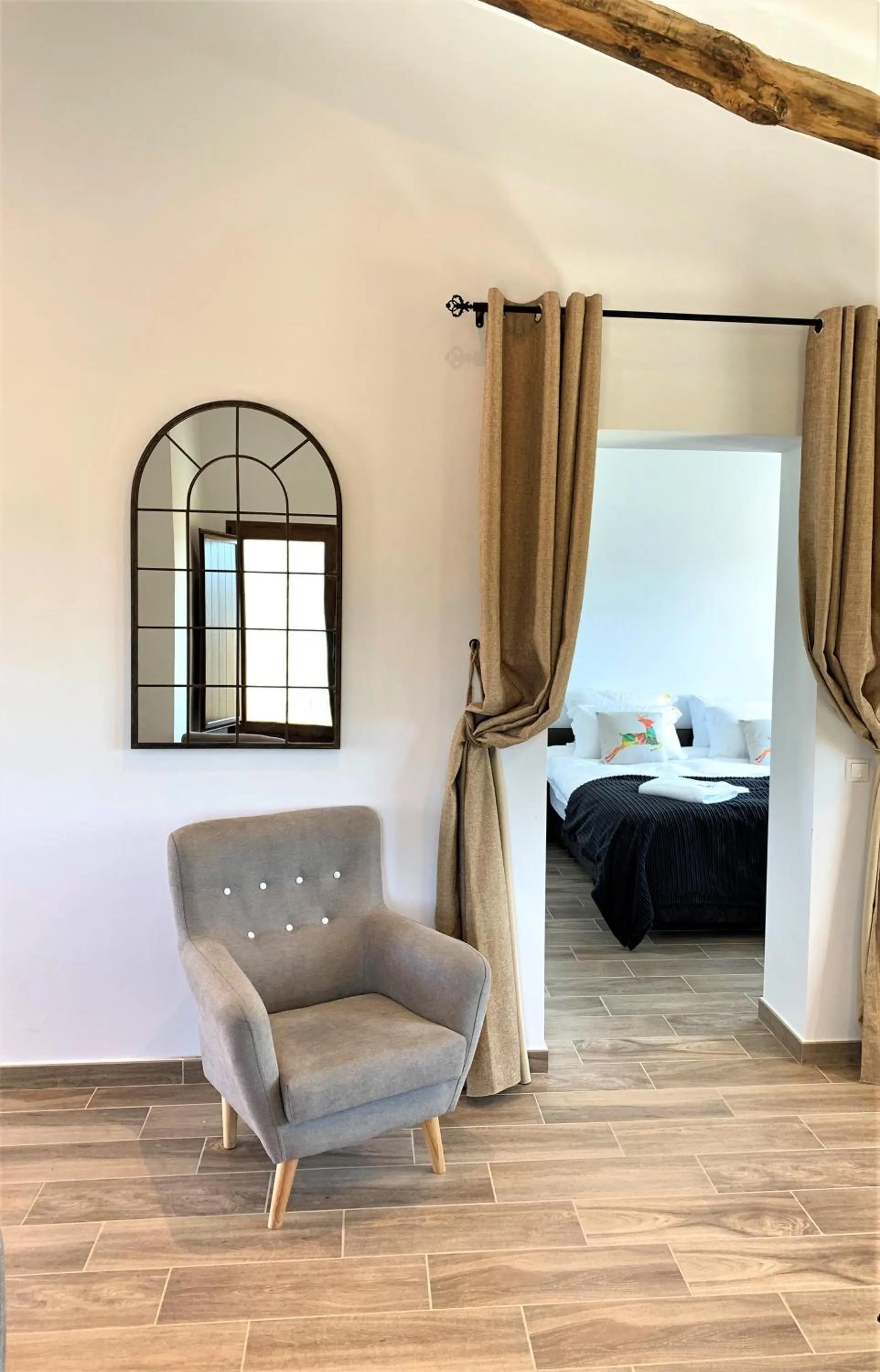 Living room, Bed in El Amparo