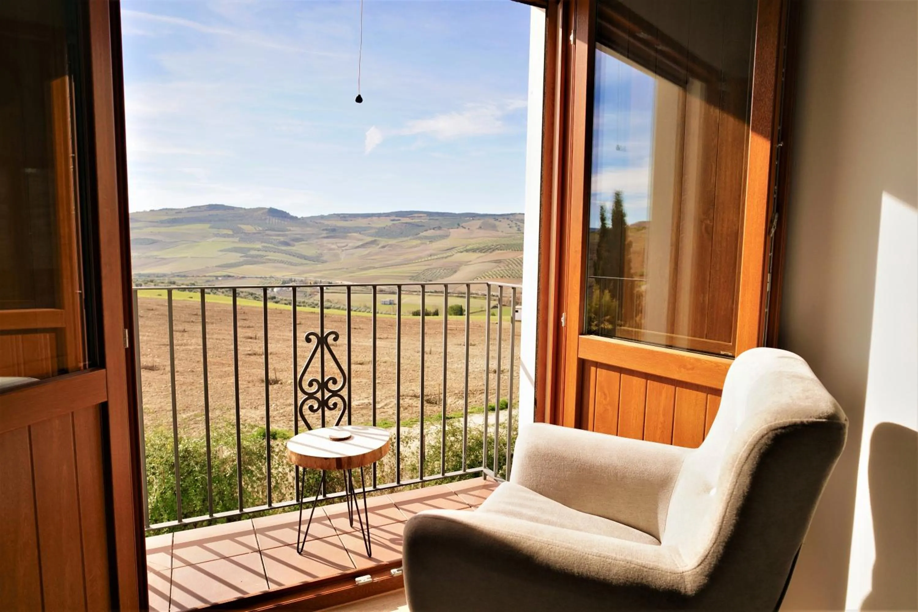 Seating area in El Amparo