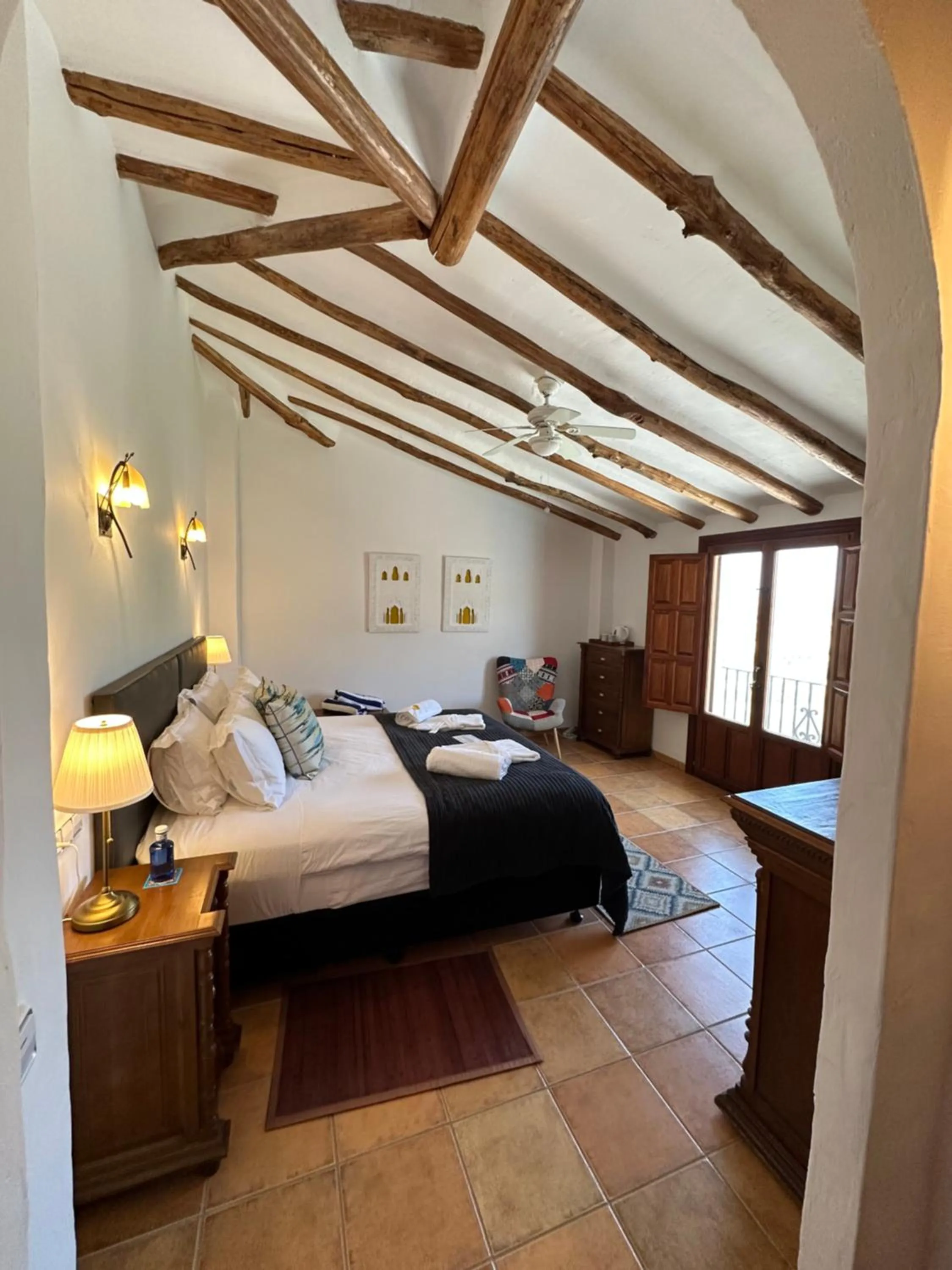 Bedroom, Bed in El Amparo