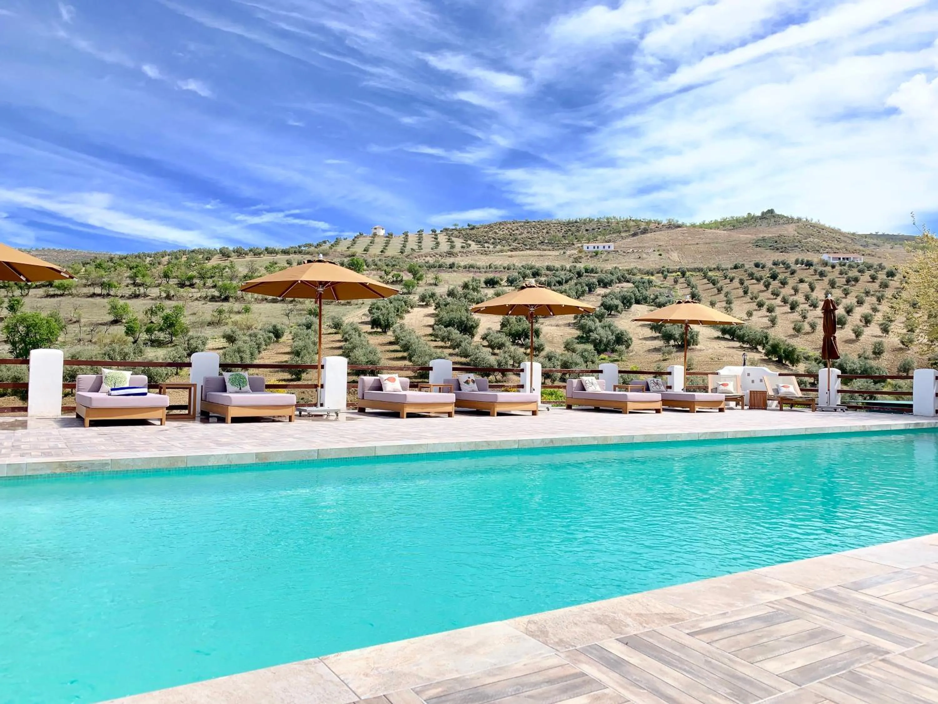 Swimming pool in El Amparo